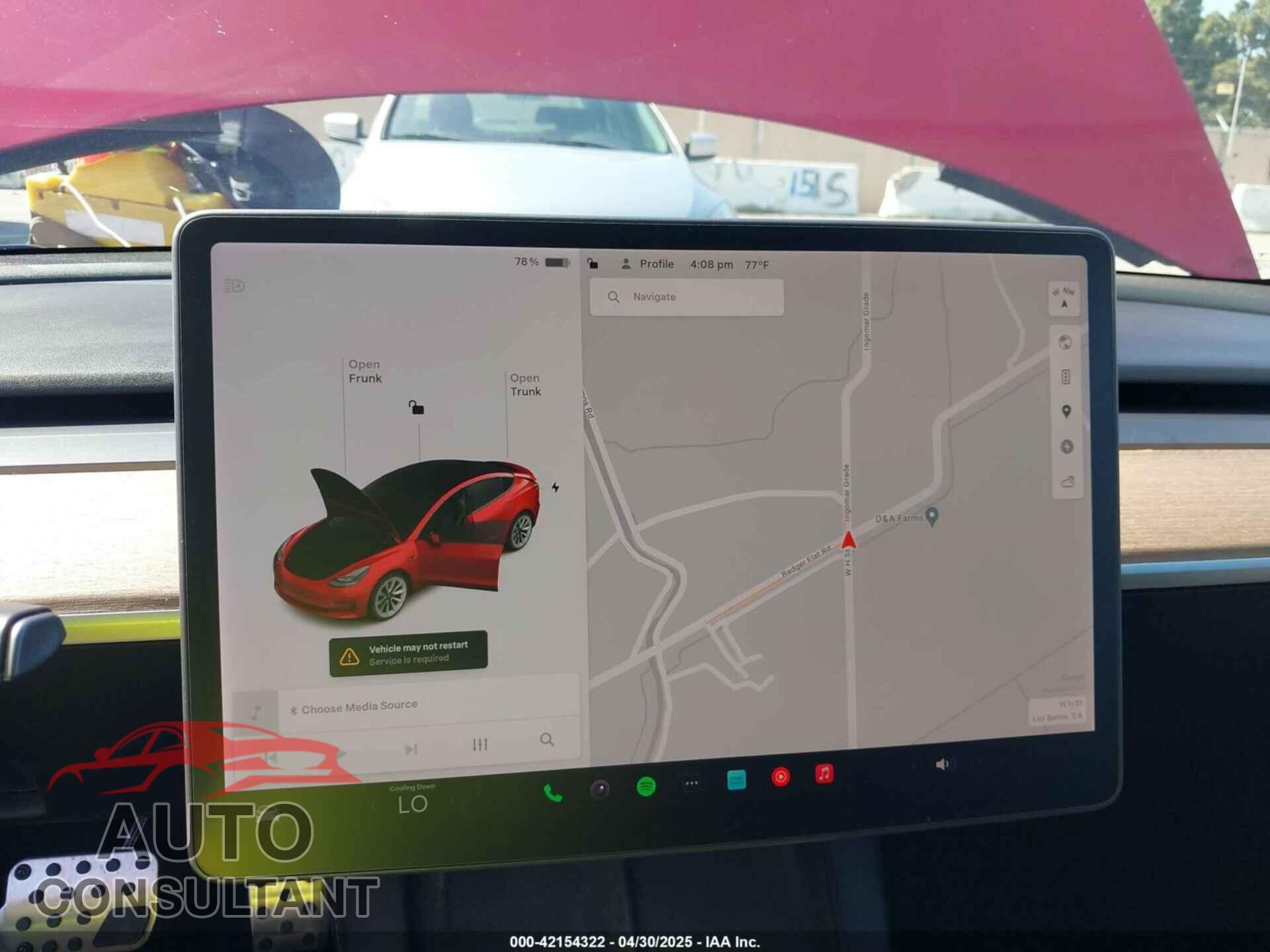 TESLA MODEL 3 2021 - 5YJ3E1EB4MF936743