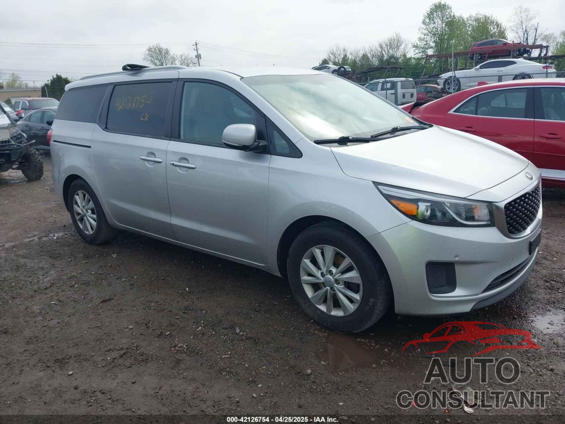 KIA SEDONA 2017 - KNDMB5C14H6249021
