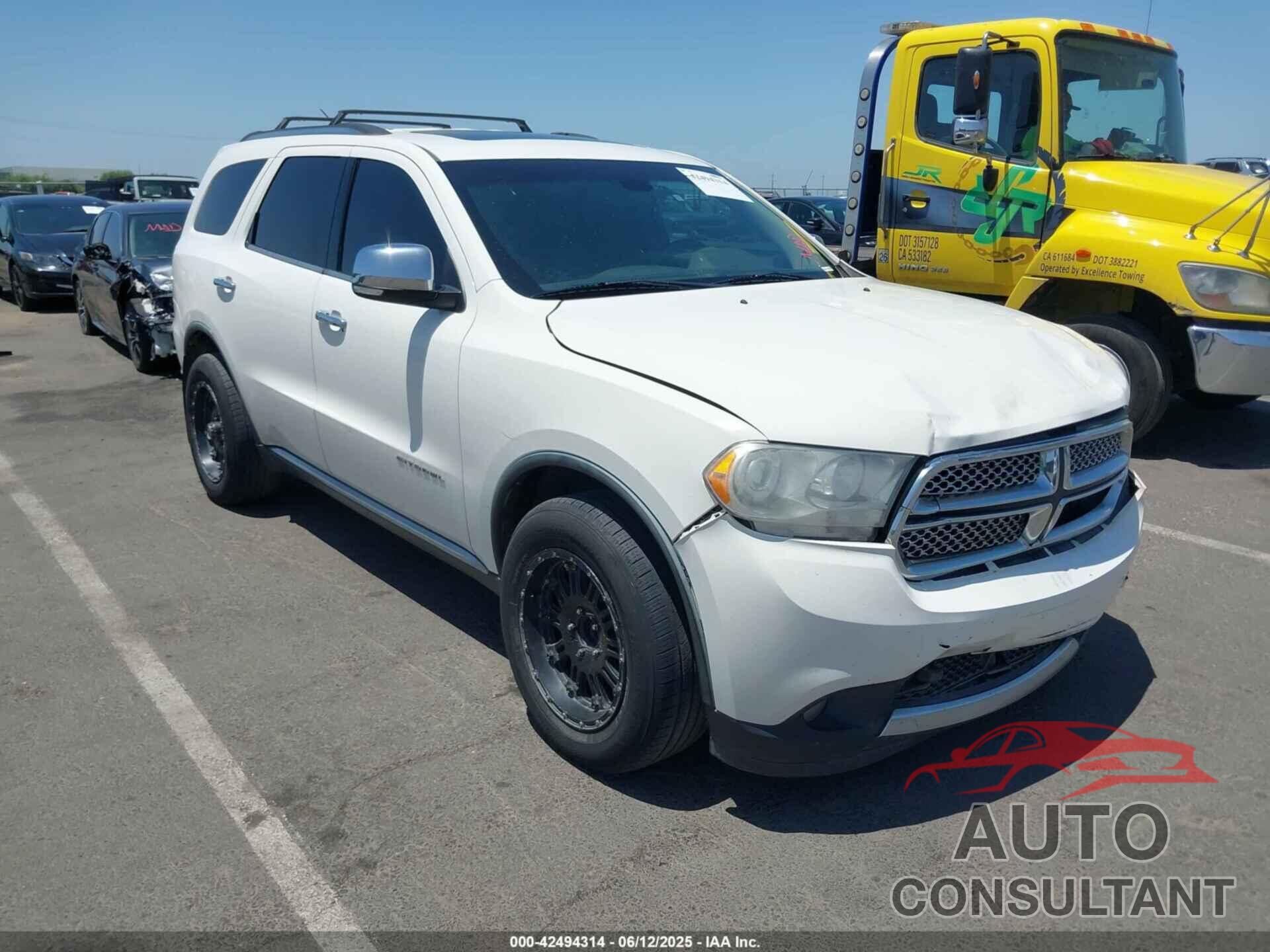 DODGE DURANGO 2012 - 1C4SDJET6CC197927