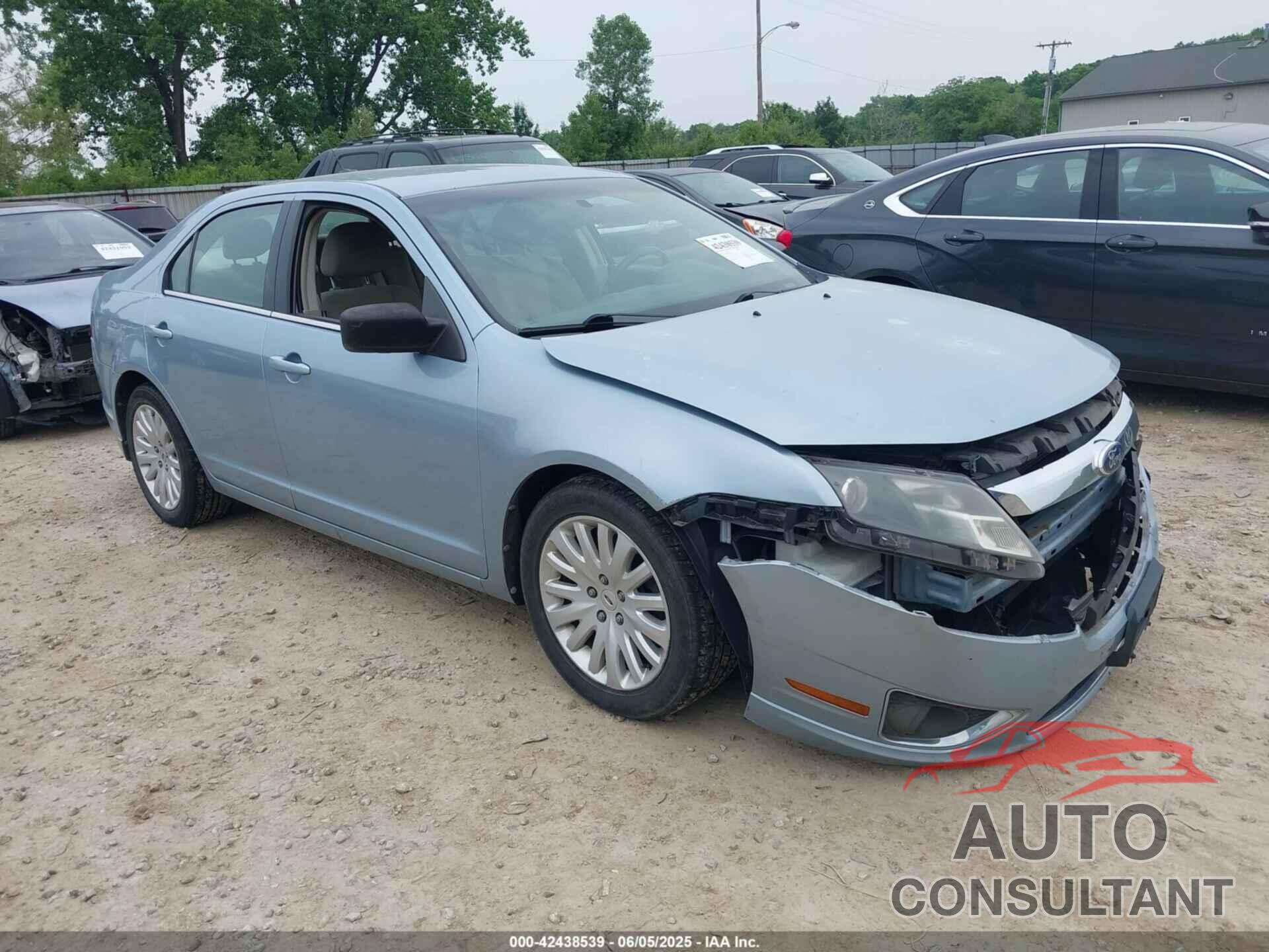 FORD FUSION HYBRID 2011 - 3FADP0L39BR180994
