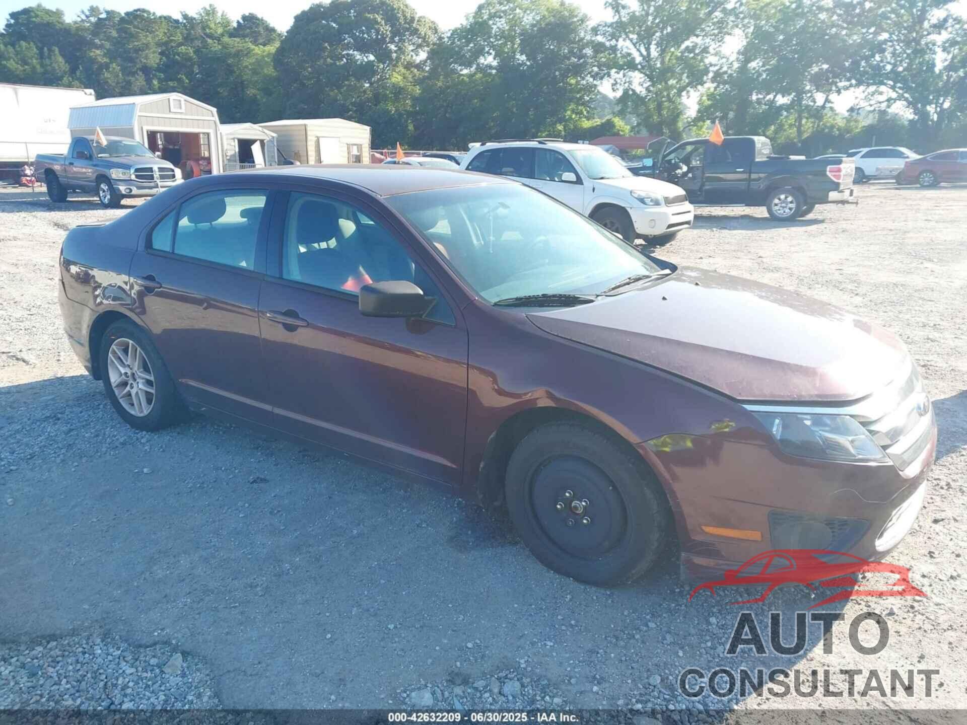 FORD FUSION 2012 - 3FAHP0GA2CR148223
