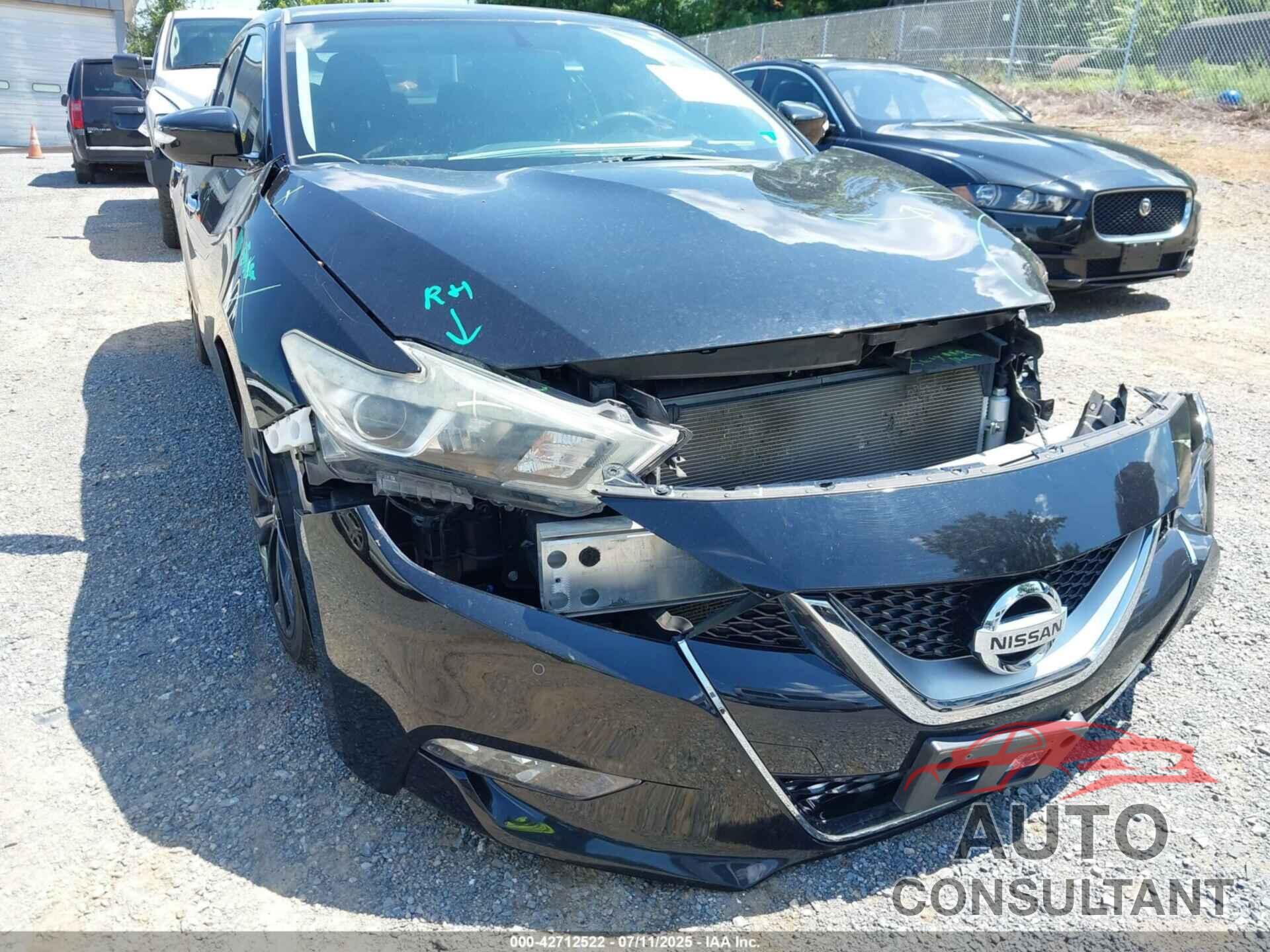NISSAN MAXIMA 2017 - 1N4AA6AP3HC450693