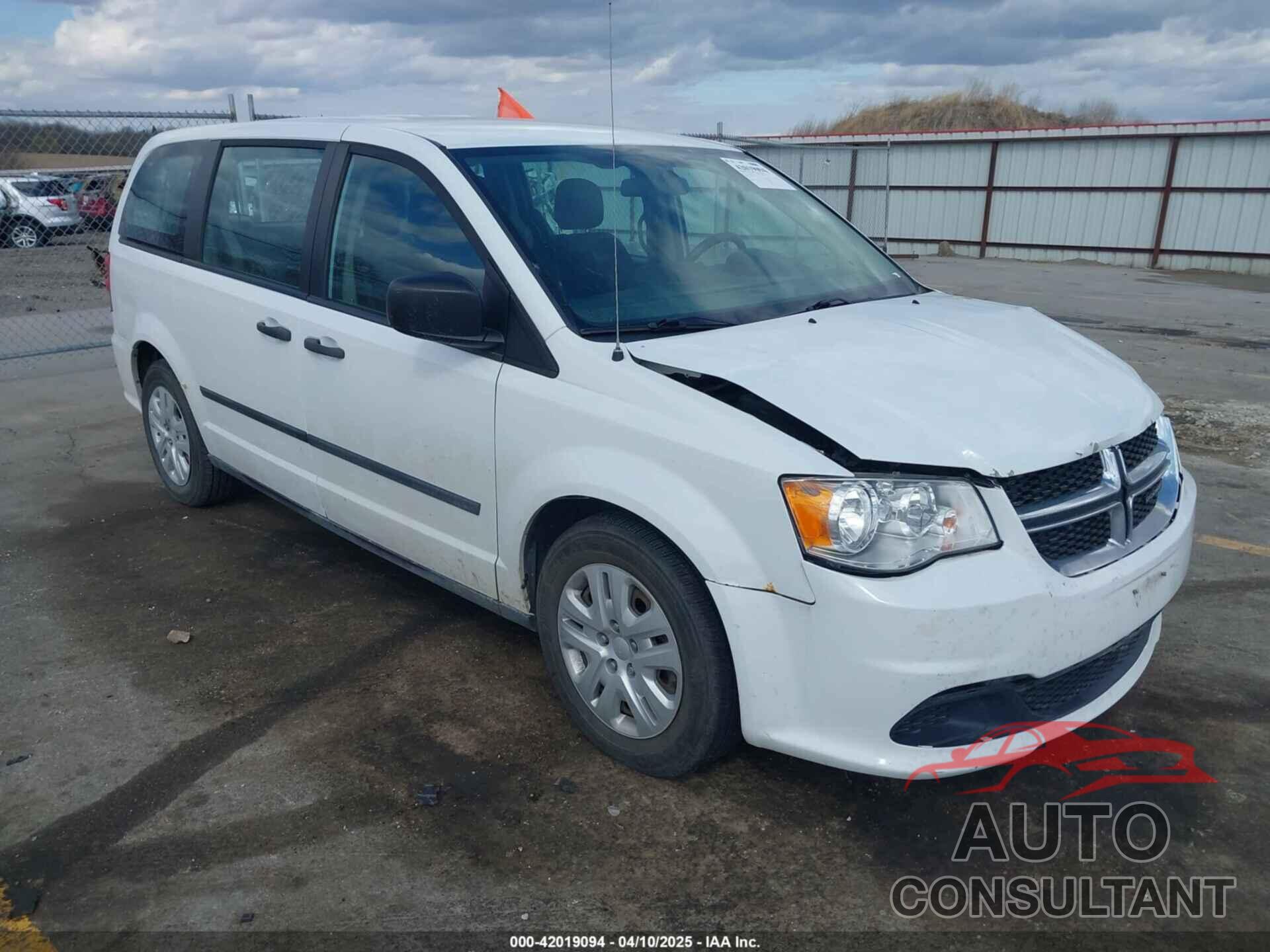 DODGE GRAND CARAVAN 2016 - 2C4RDGBG7GR392280