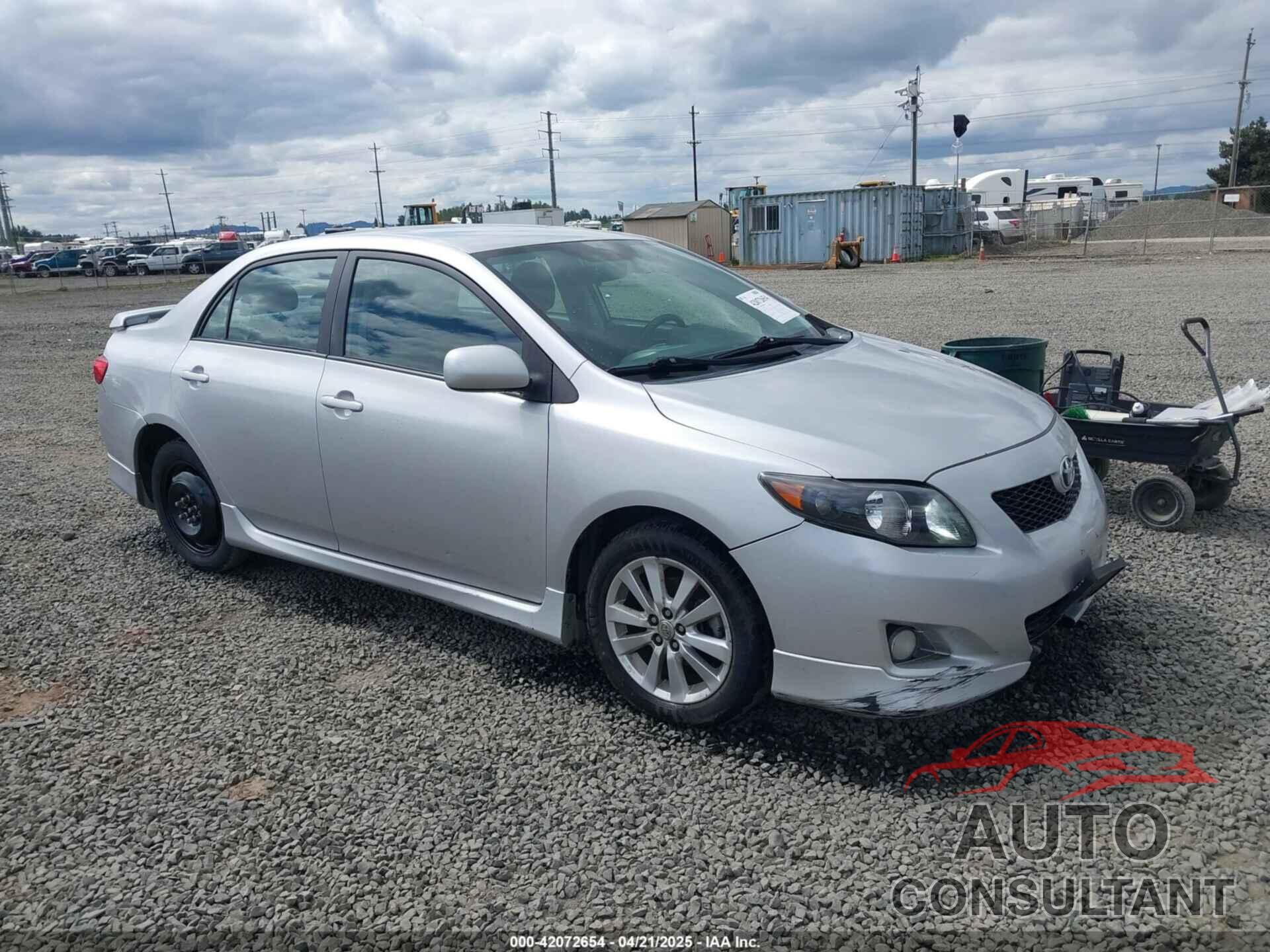 TOYOTA COROLLA 2010 - 2T1BU4EE0AC394163