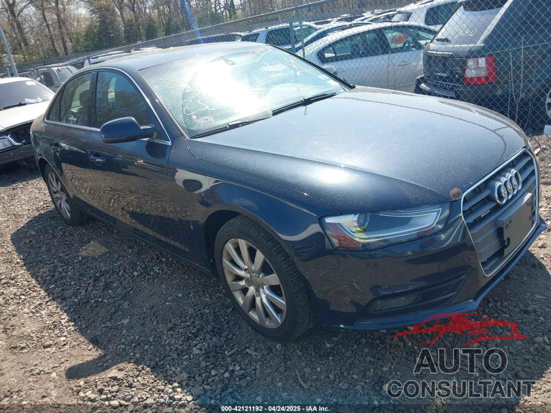 AUDI A4 2013 - WAUBFAFL2DN038186