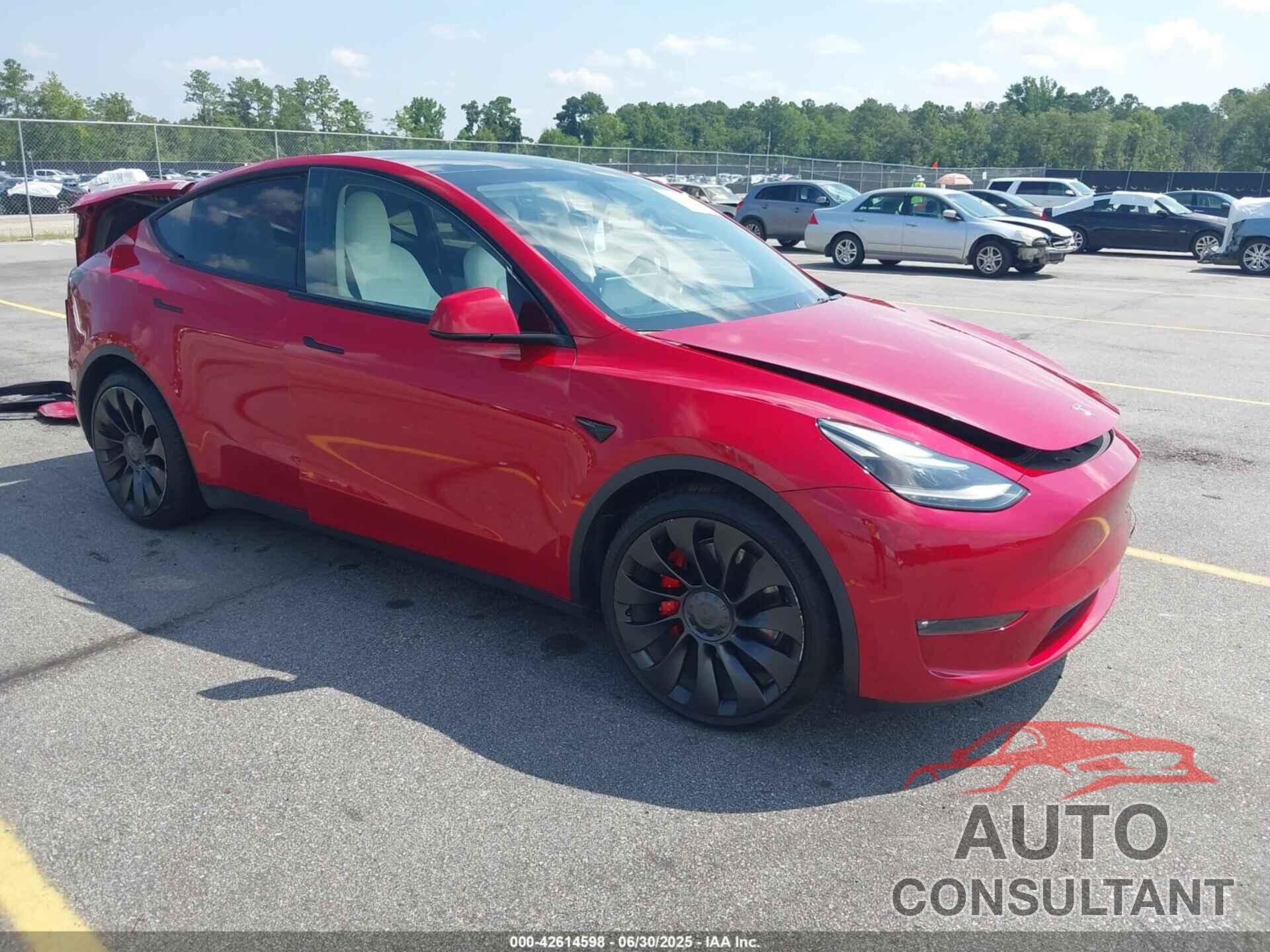 TESLA MODEL Y 2022 - 7SAYGDEF4NF518918