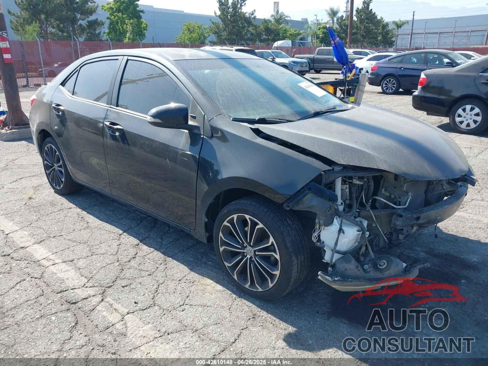 TOYOTA COROLLA 2015 - 5YFBURHE5FP291689