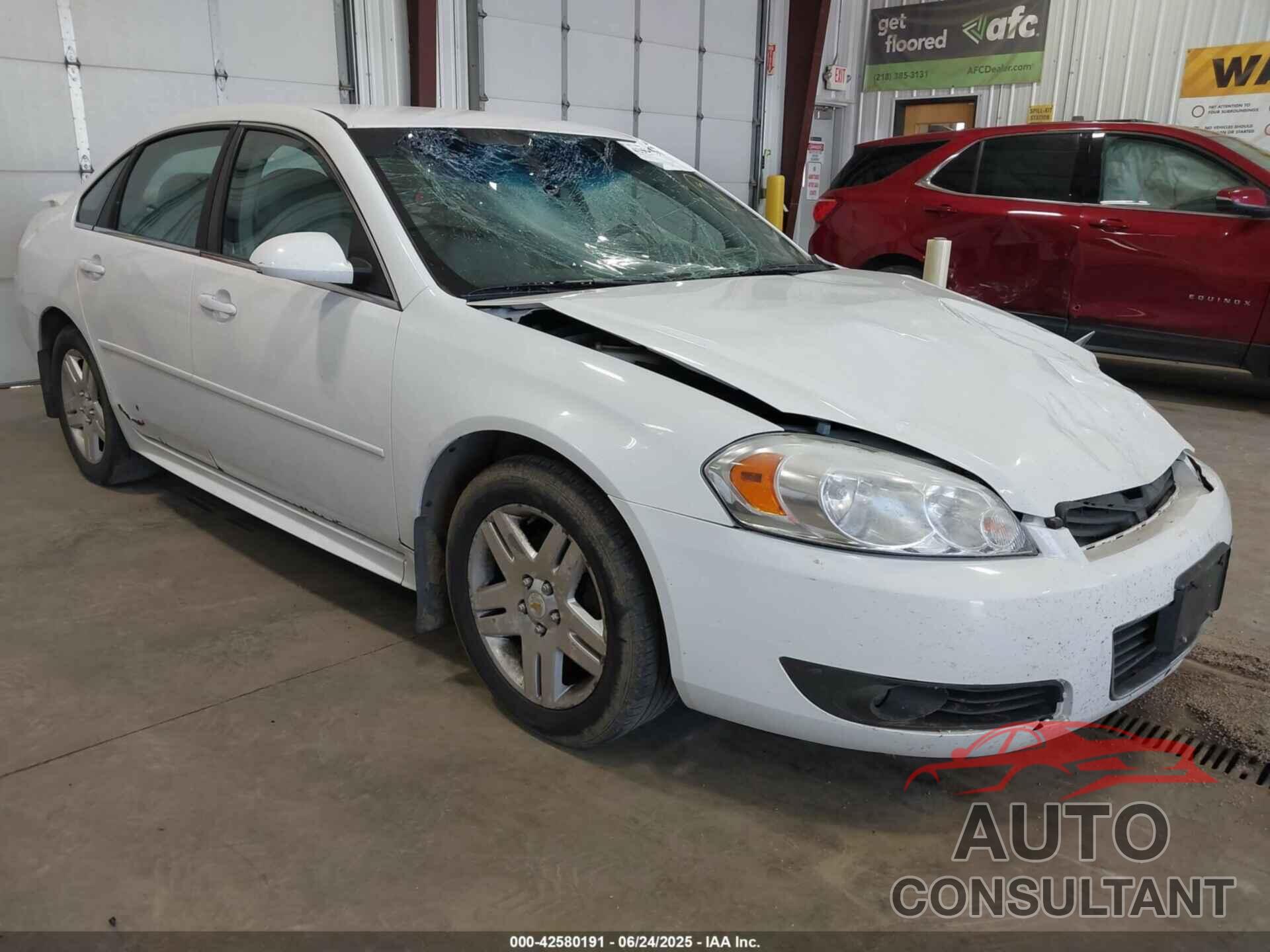 CHEVROLET IMPALA 2011 - 2G1WG5EK8B1196394