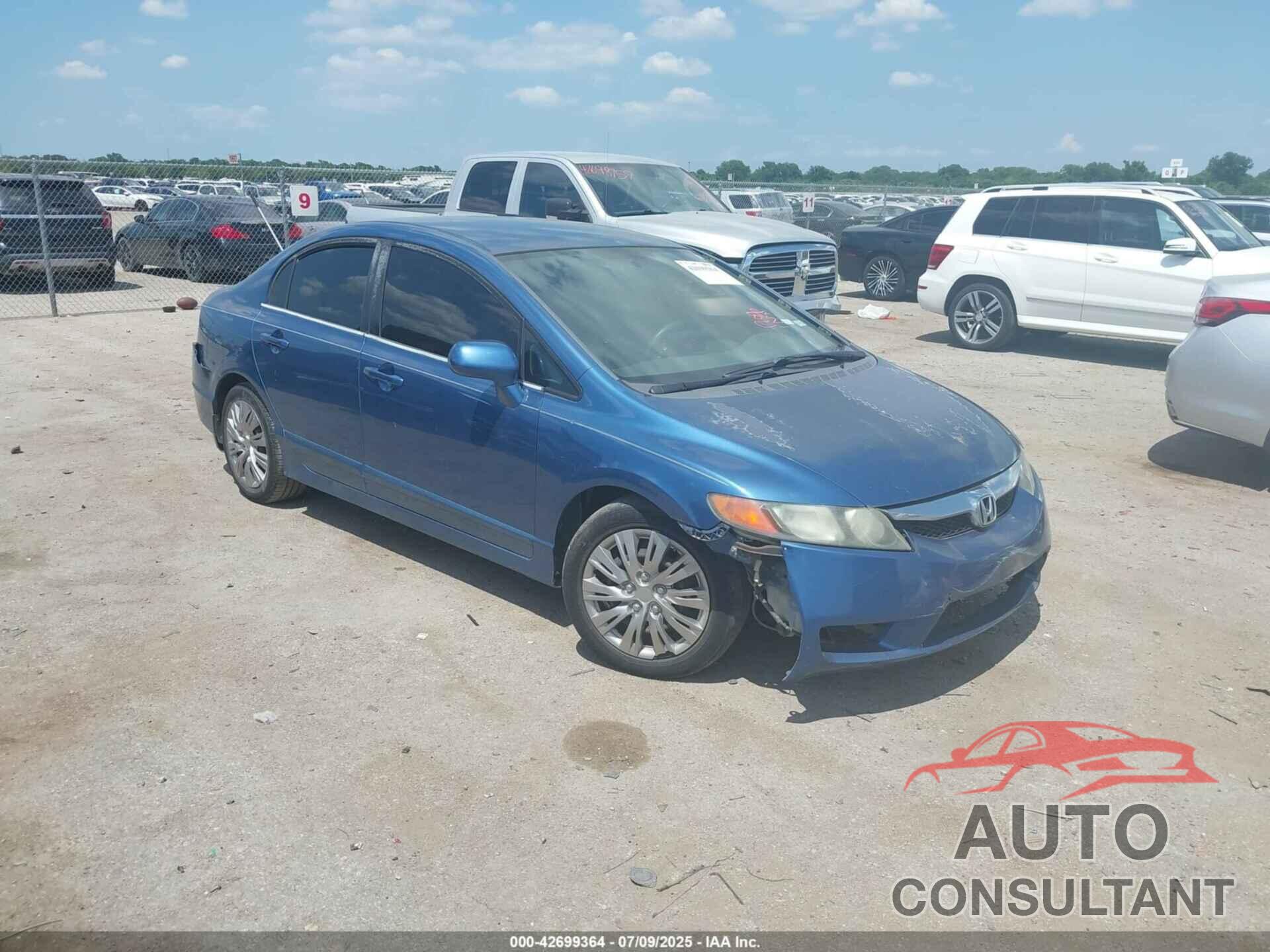 HONDA CIVIC 2009 - 2HGFA16589H365374