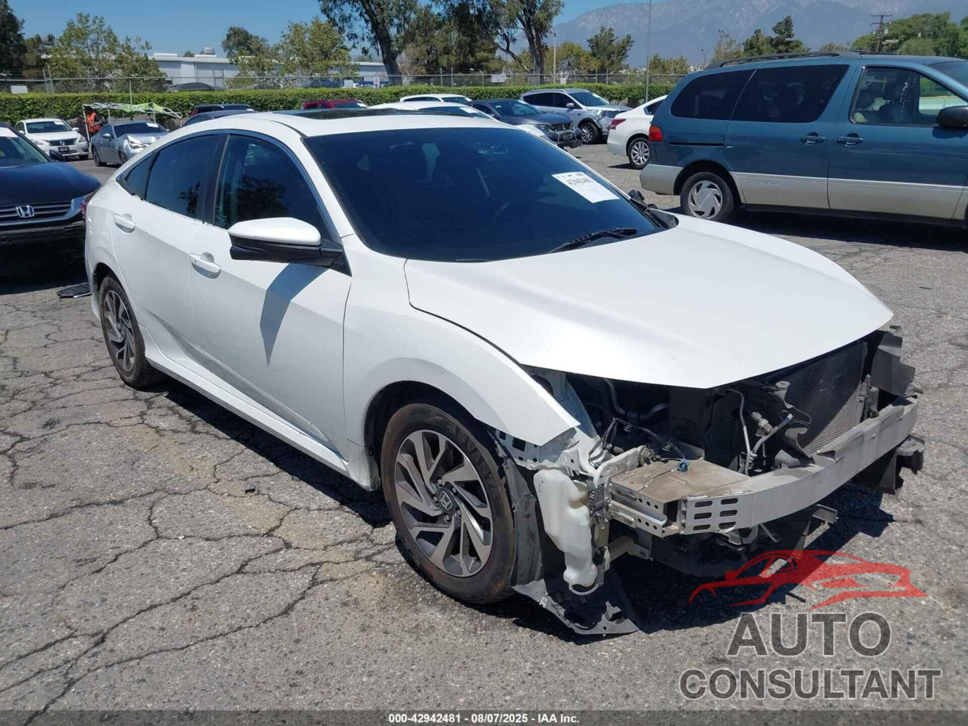 HONDA CIVIC 2017 - 19XFC2F74HE003892