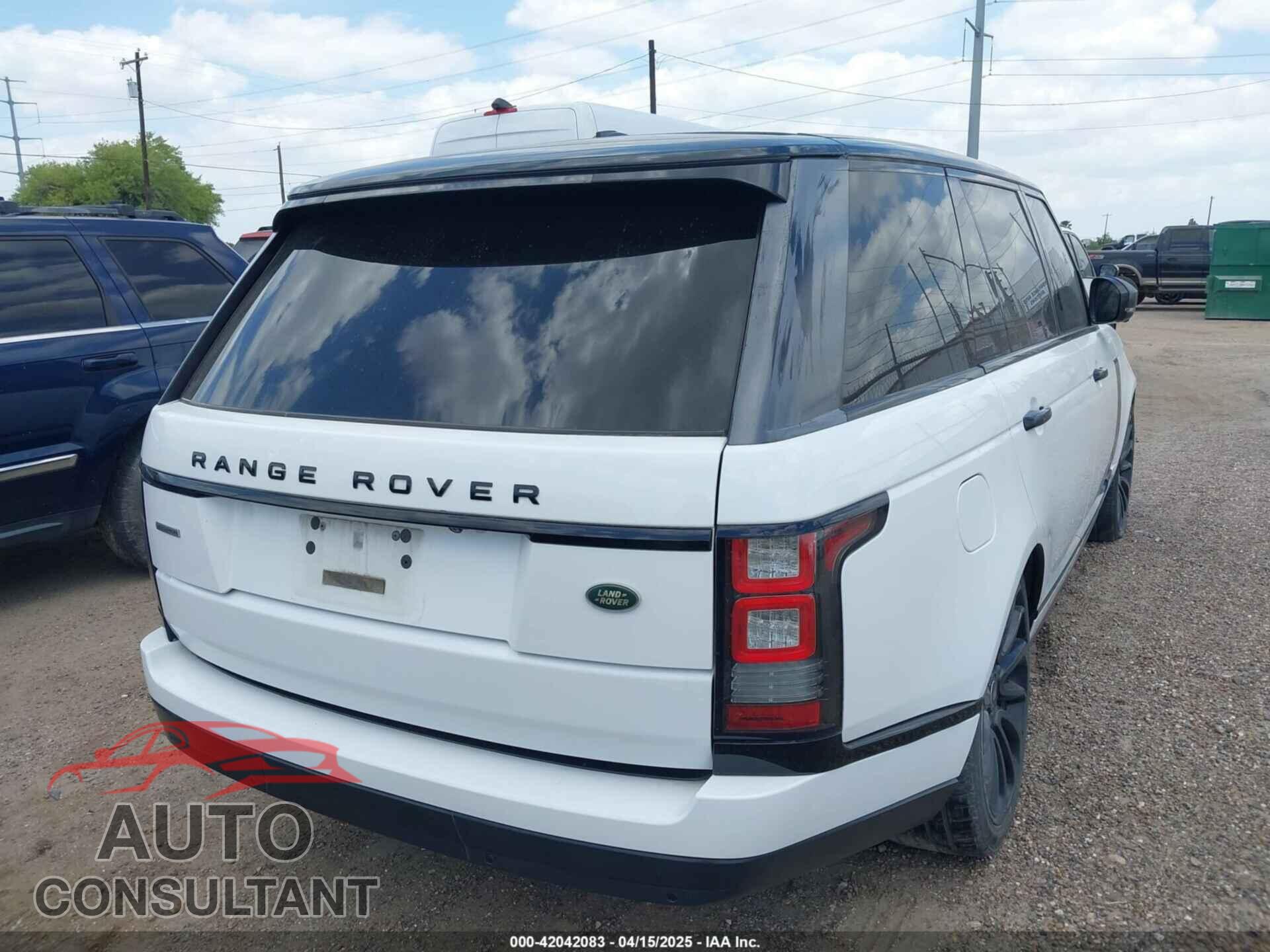 LAND ROVER RANGE ROVER 2015 - SALGS3TF8FA204406