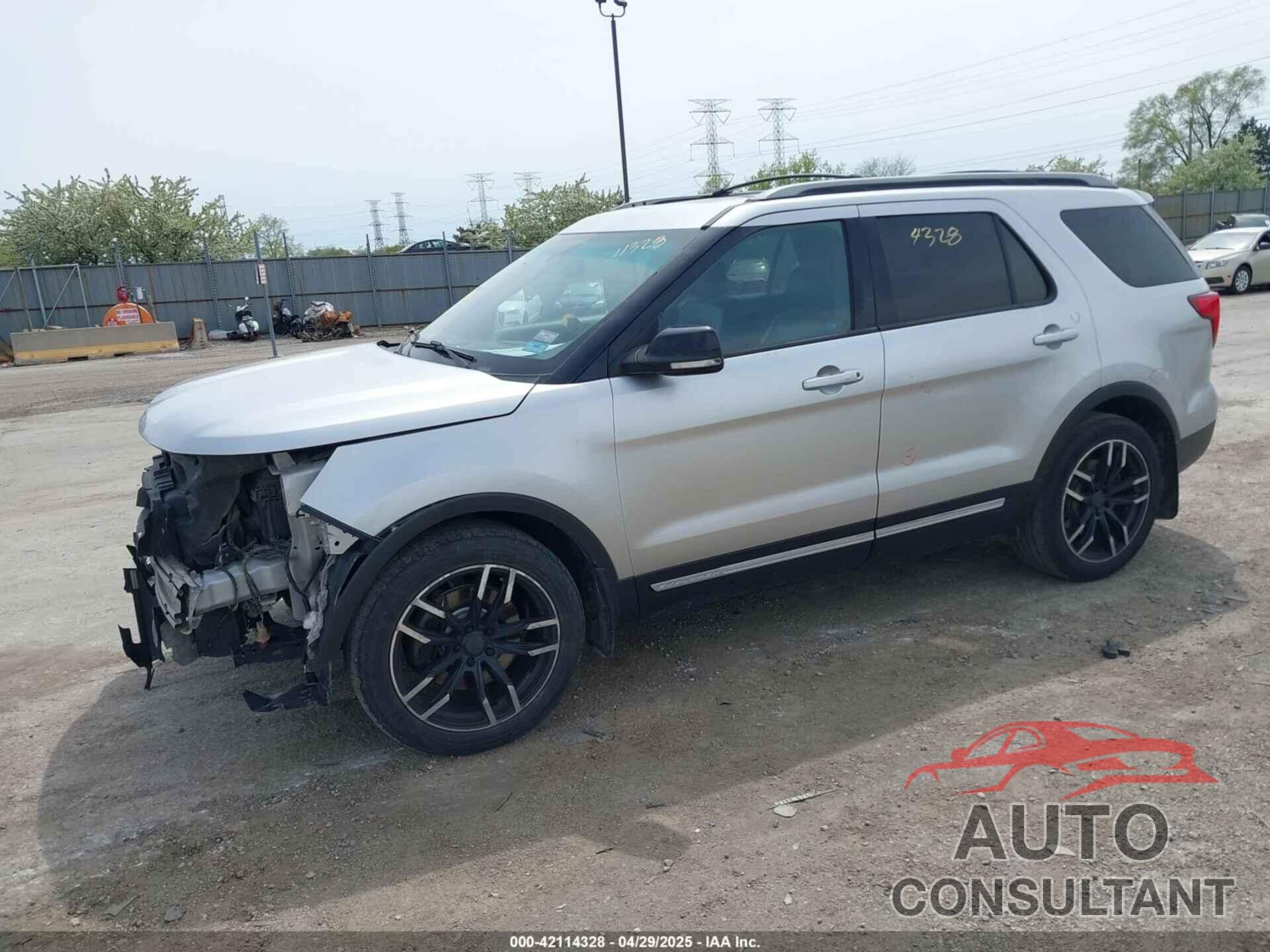 FORD EXPLORER 2017 - 1FM5K7D84HGA46521