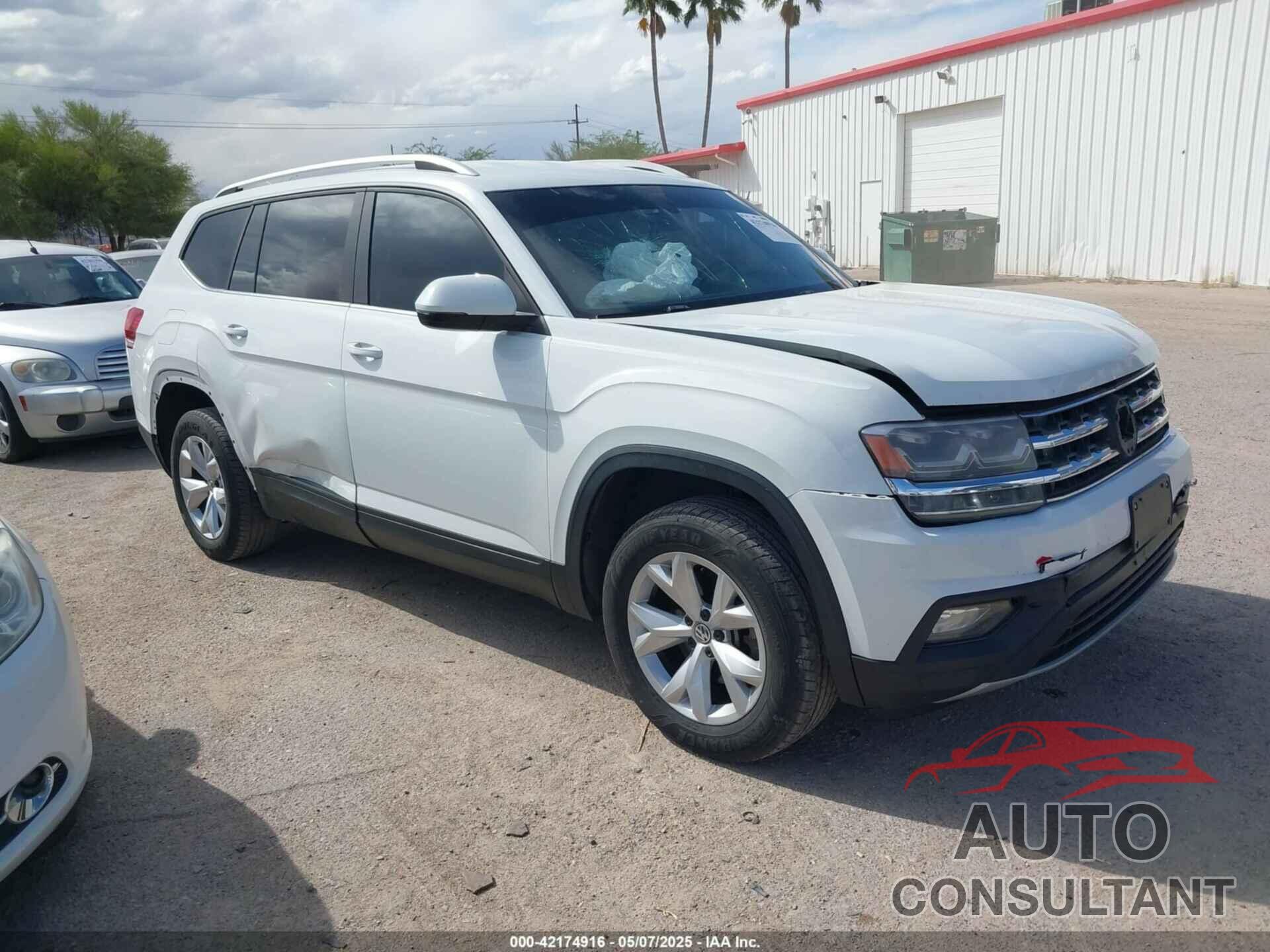 VOLKSWAGEN ATLAS 2018 - 1V2KR2CA6JC576835