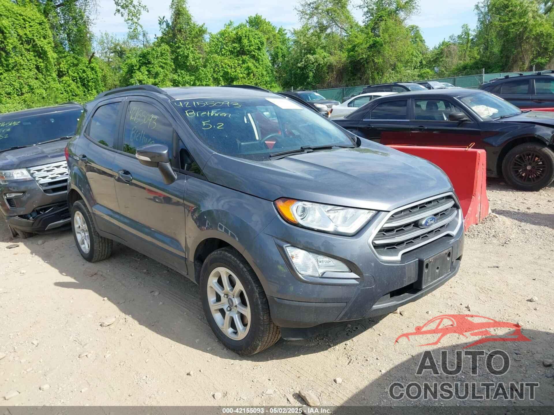 FORD ECOSPORT 2021 - MAJ6S3GL7MC427059