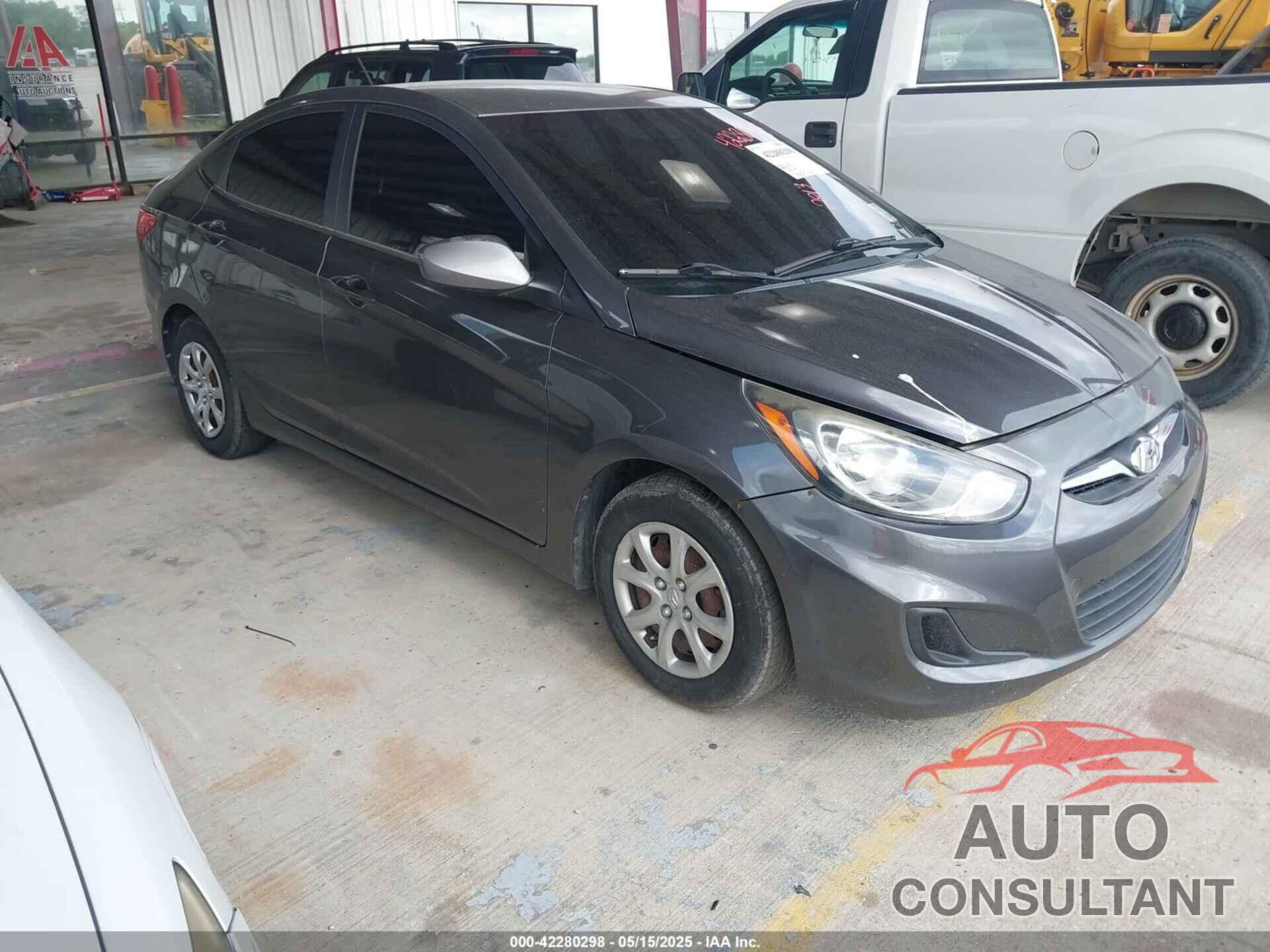 HYUNDAI ACCENT 2013 - KMHCT4AEXDU507567
