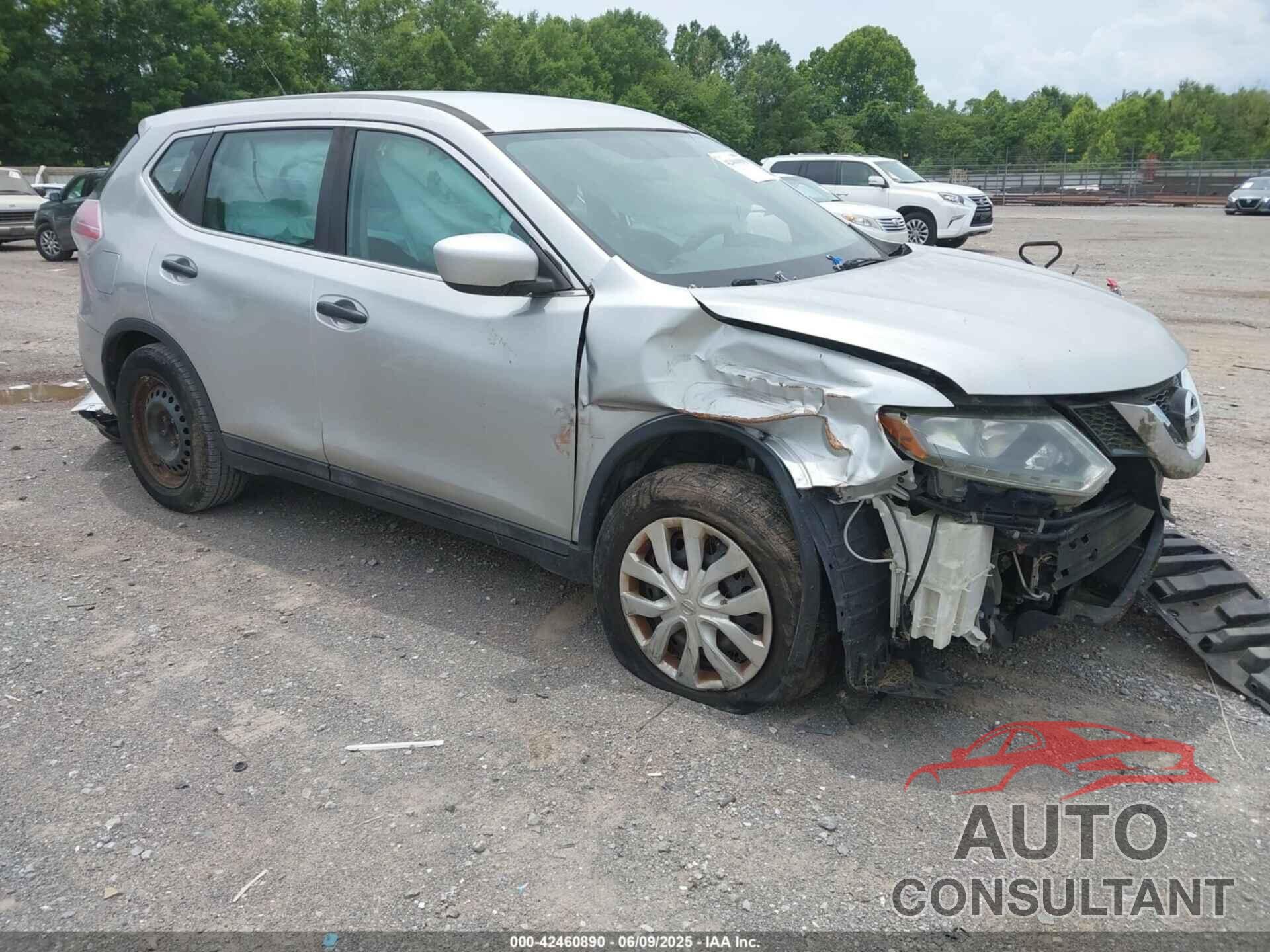 NISSAN ROGUE 2016 - 5N1AT2MT9GC809321