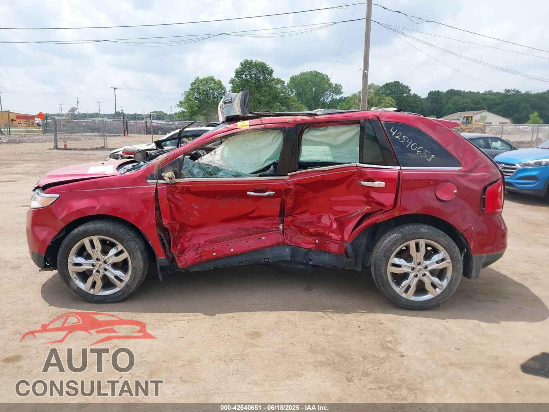 FORD EDGE 2011 - 2FMDK3KC2BBB07150