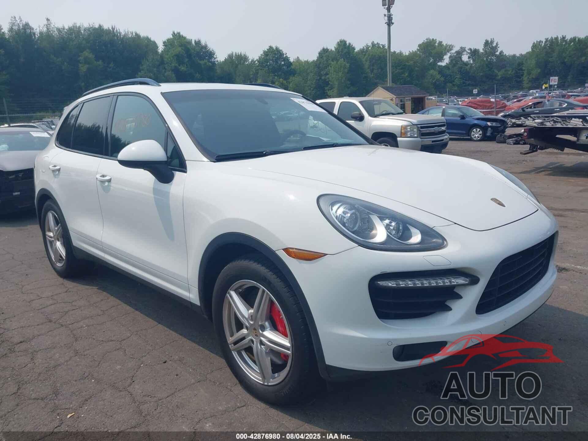 PORSCHE CAYENNE 2012 - WP1AC2A28CLA84173