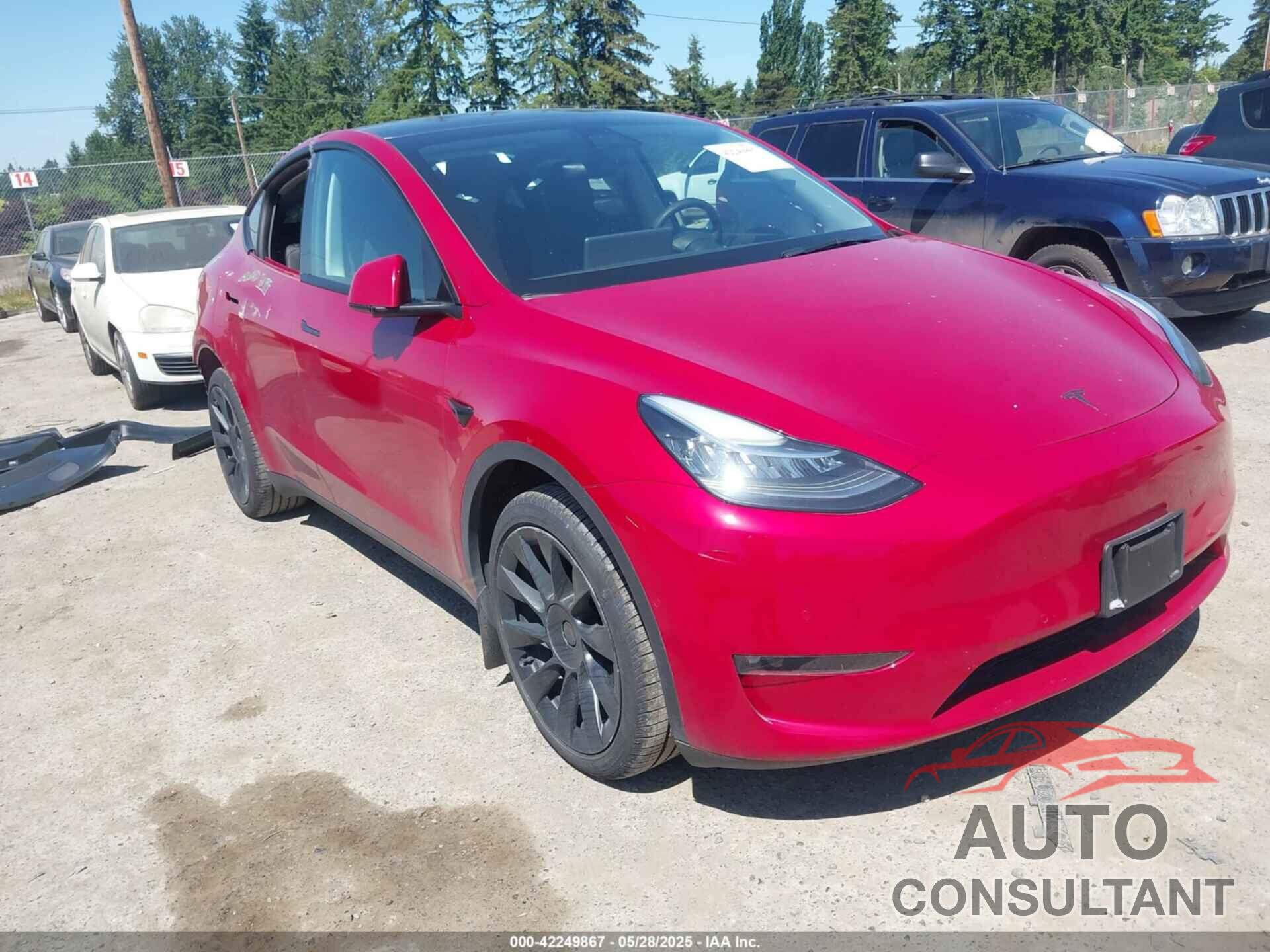 TESLA MODEL Y 2022 - 7SAYGDEE5NF365697