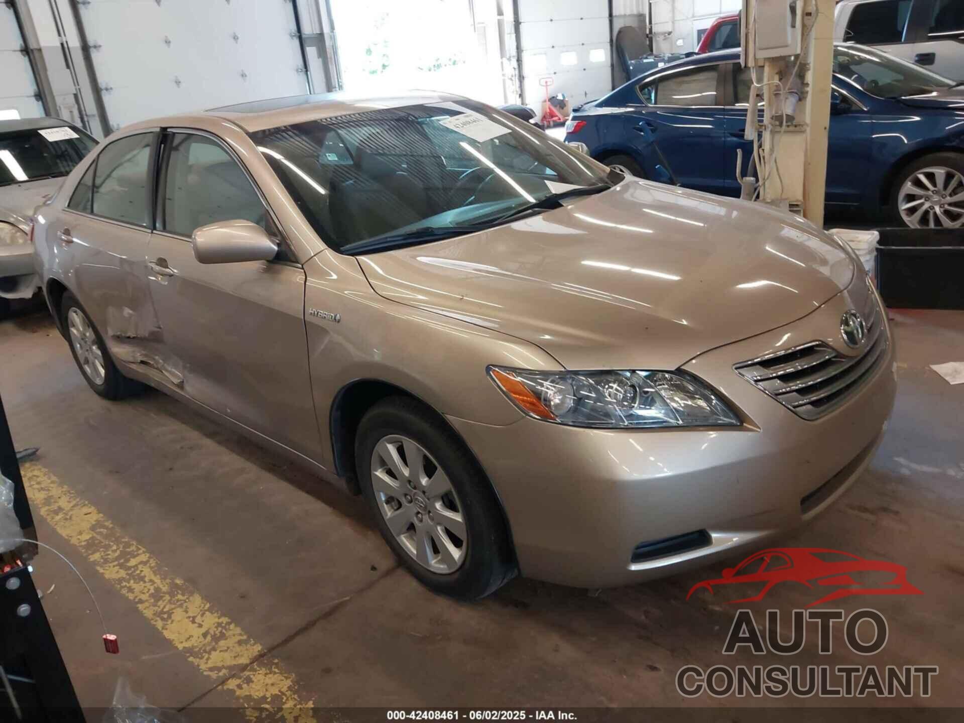 TOYOTA CAMRY HYBRID 2009 - JTNBB46K593050824