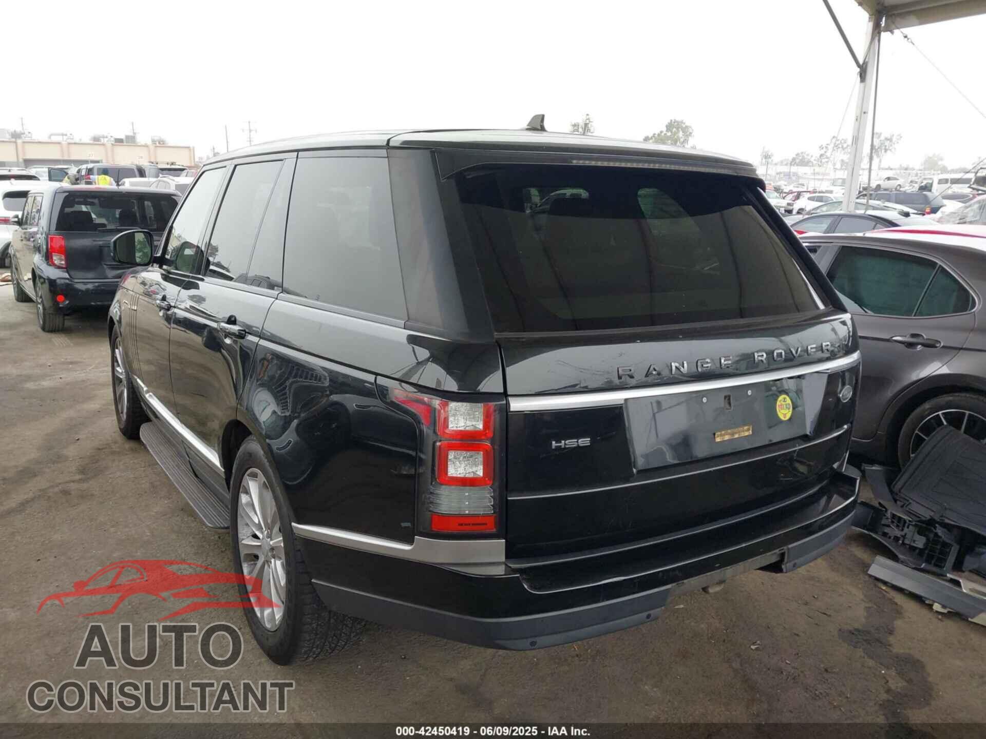 LAND ROVER RANGE ROVER 2016 - SALGS2PF8GA300025