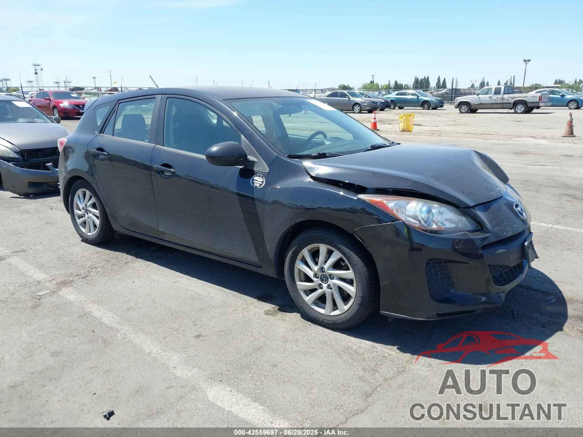 MAZDA MAZDA3 2013 - JM1BL1L72D1708040