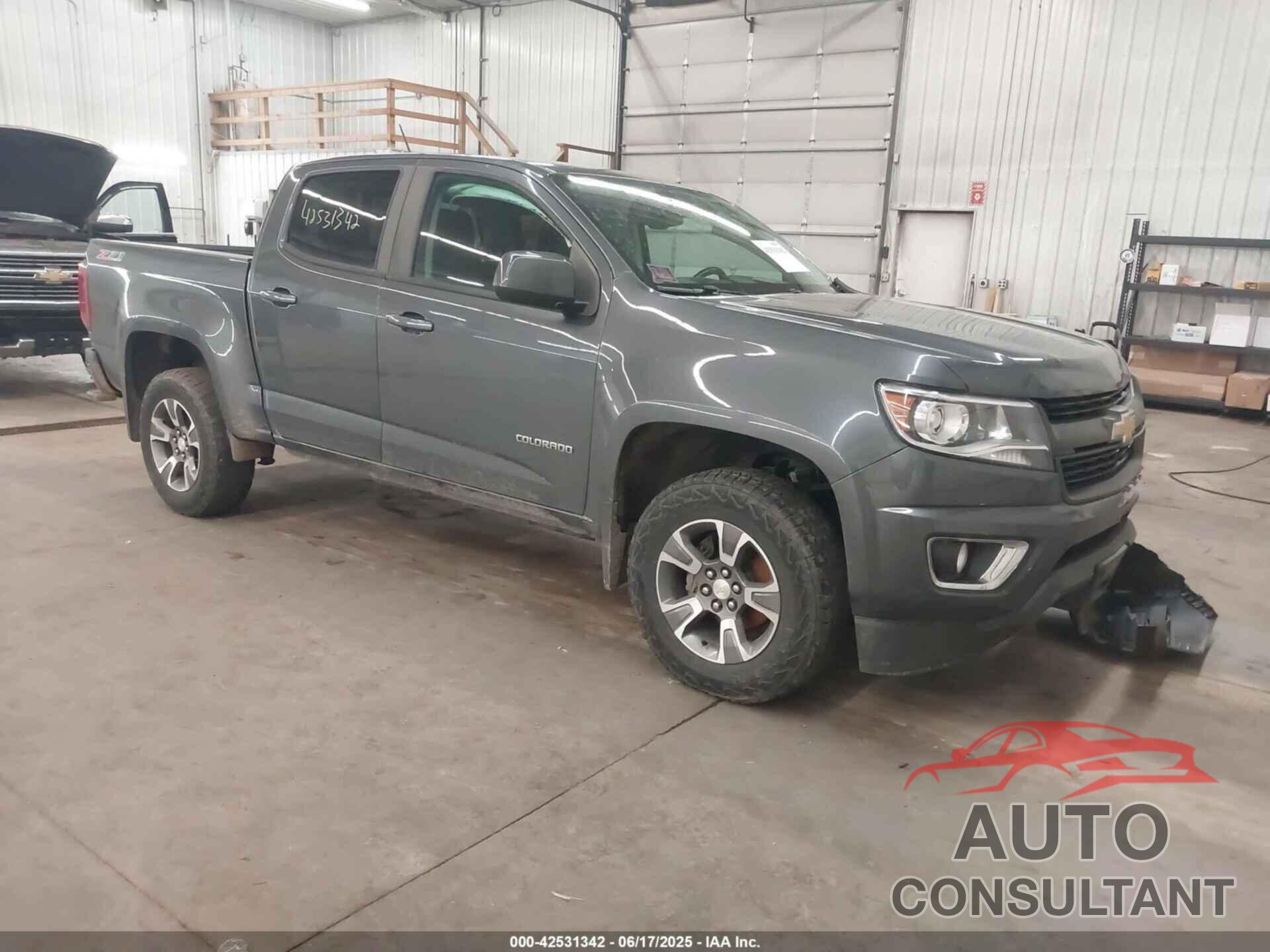CHEVROLET COLORADO 2017 - 1GCGTDEN4H1242555