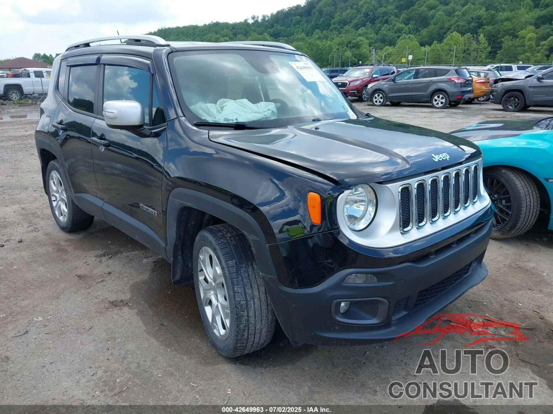 JEEP RENEGADE 2015 - ZACCJBDT9FPB99000