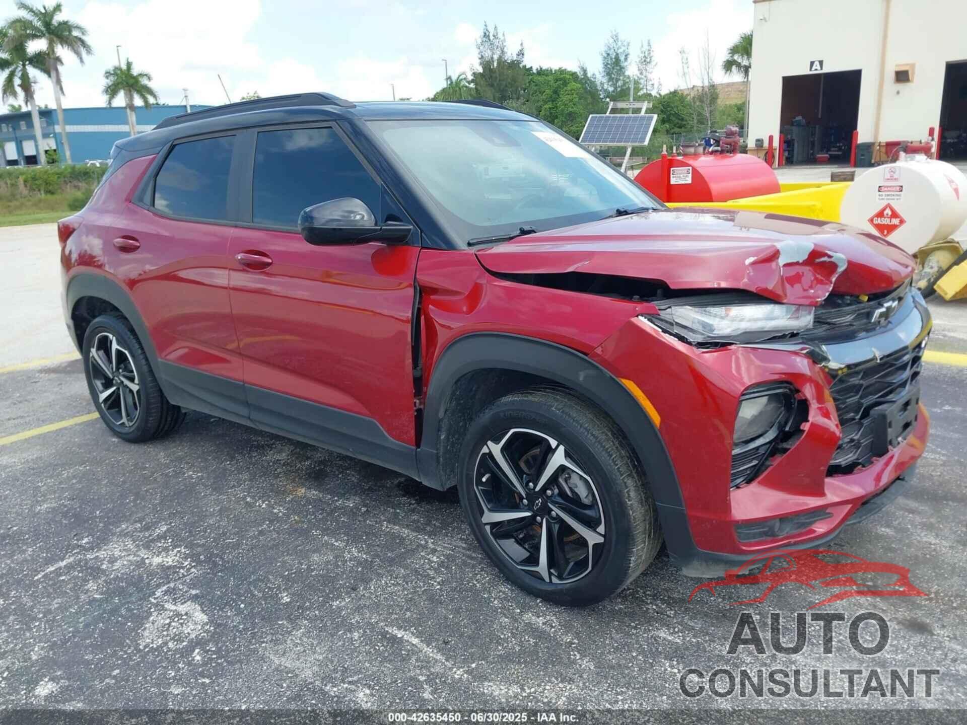 CHEVROLET TRAILBLAZER 2021 - KL79MTSL4MB014639