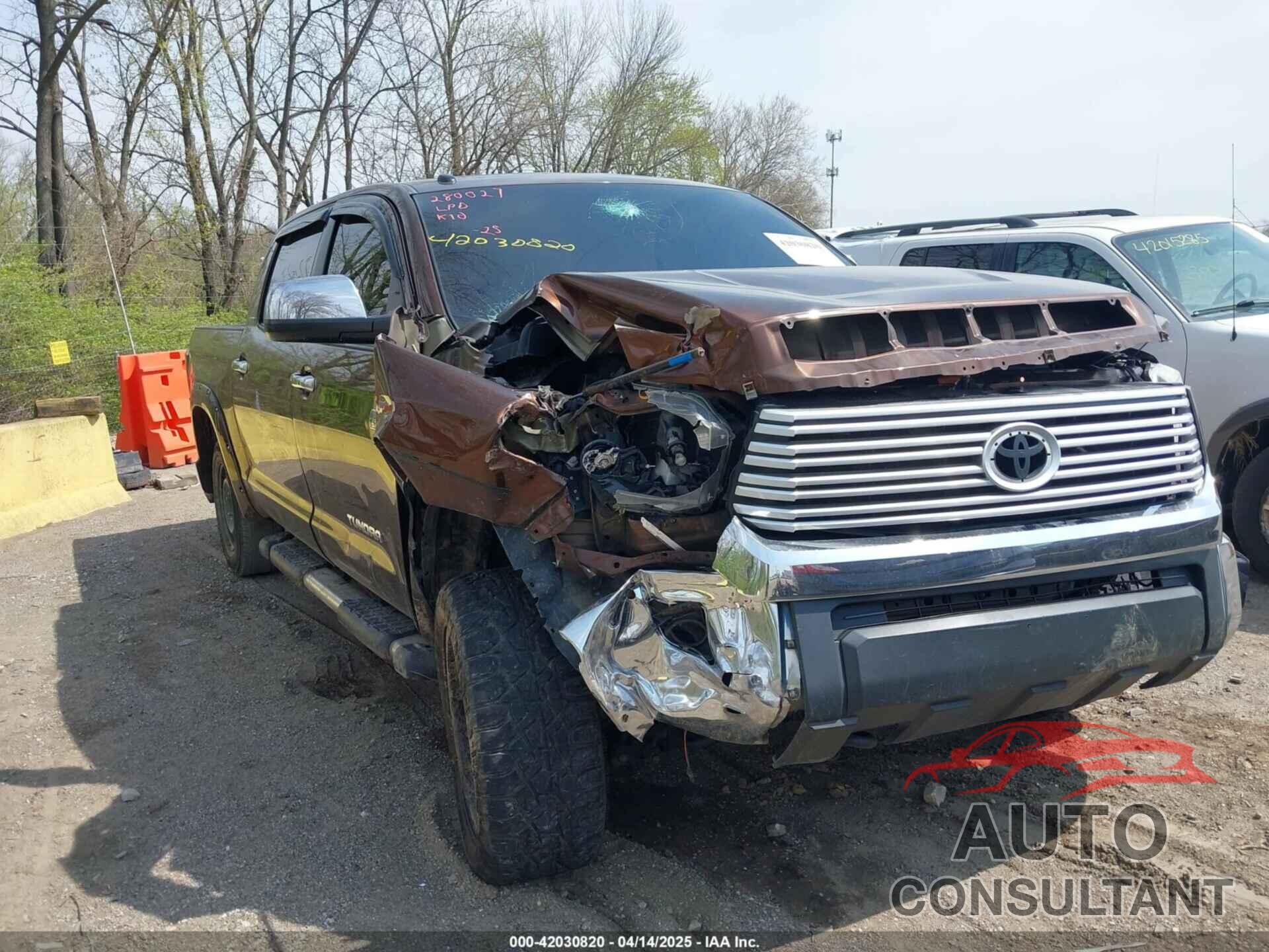 TOYOTA TUNDRA 2016 - 5TFHW5F11GX523933
