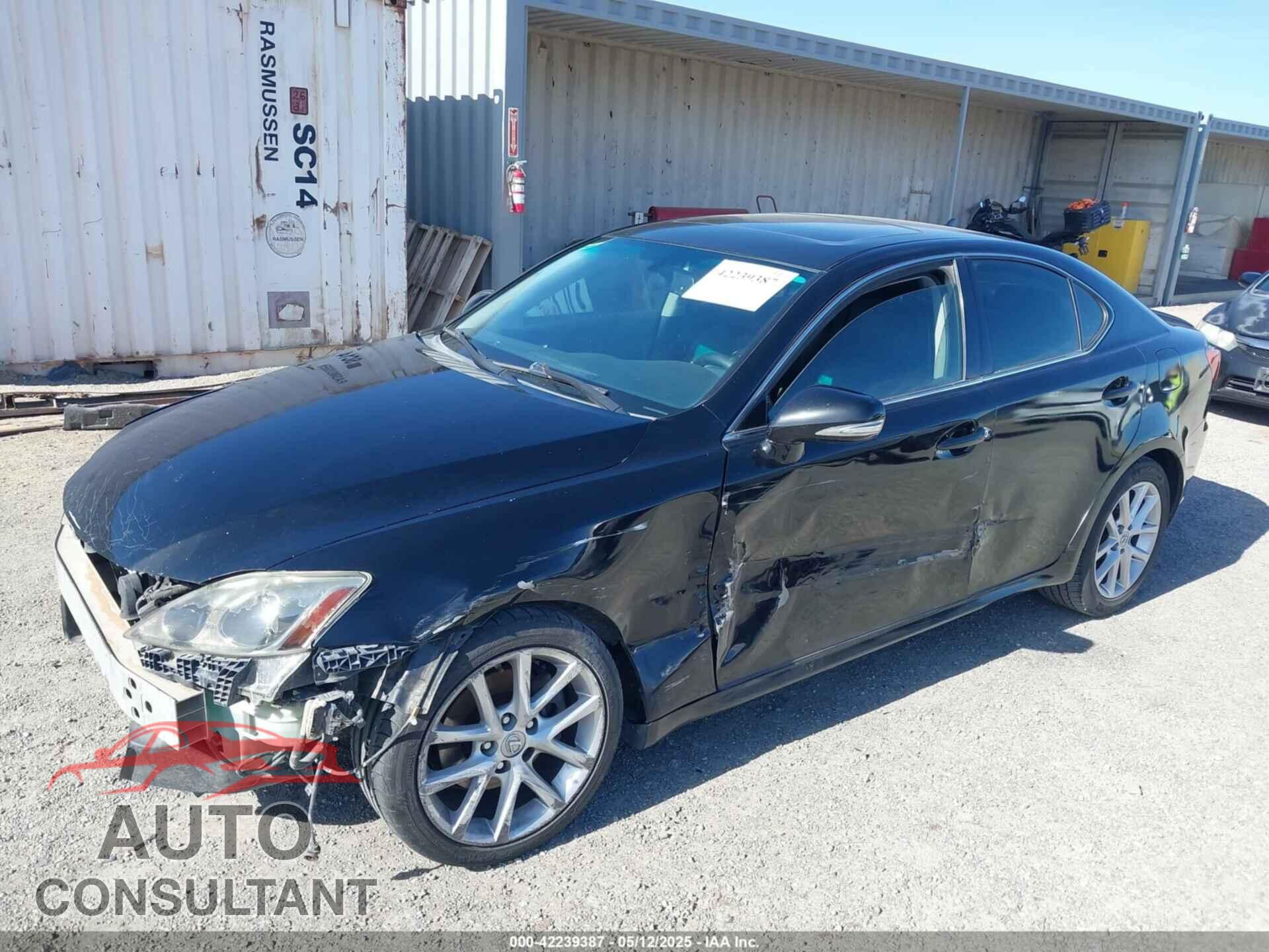 LEXUS IS 250 2011 - JTHBF5C21B5131993