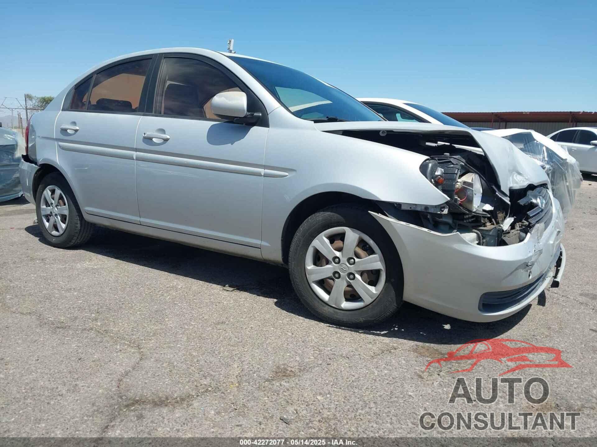 HYUNDAI ACCENT 2010 - KMHCN4AC9AU524378