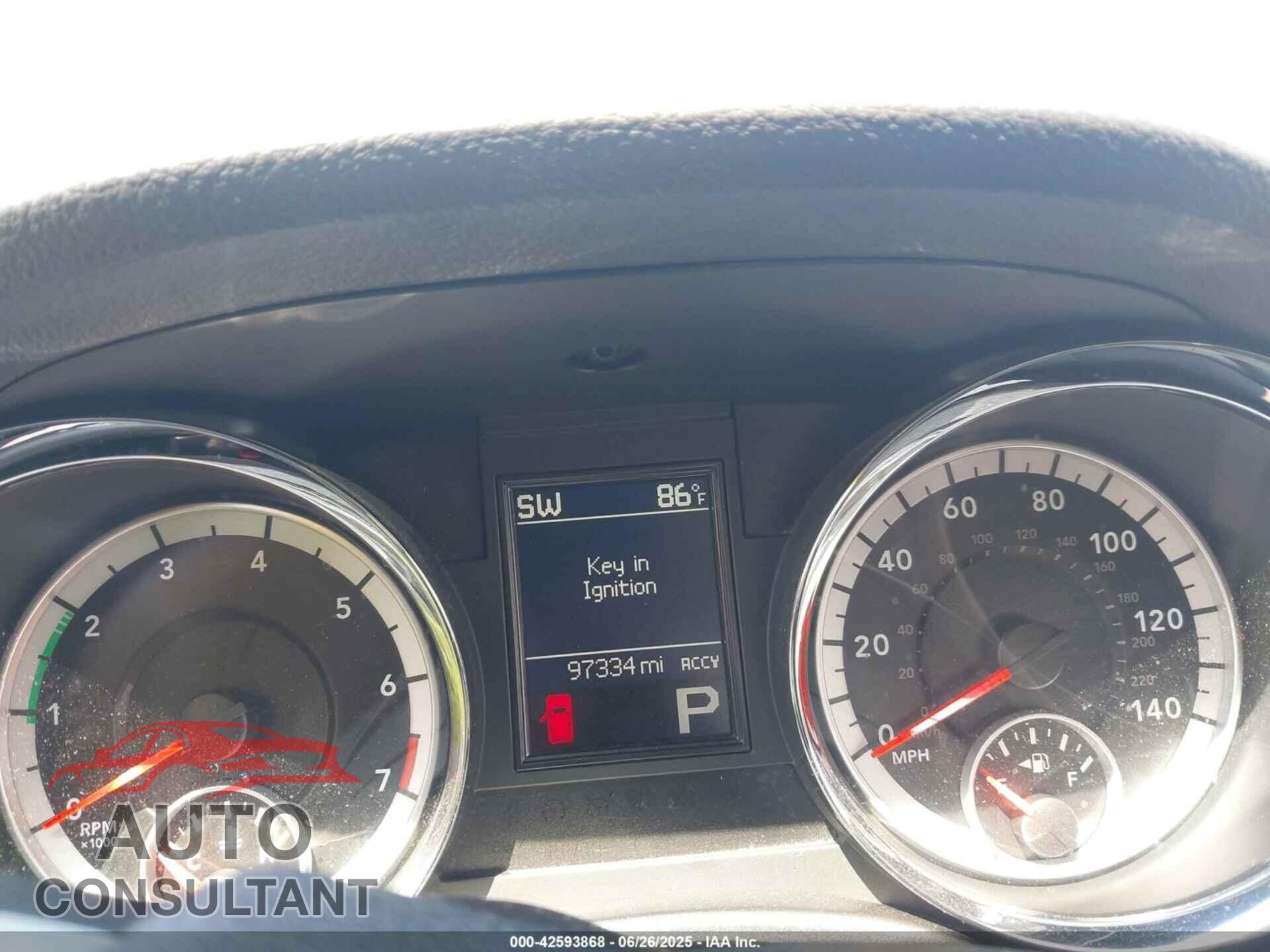 DODGE DURANGO 2013 - 1C4RDJAG9DC691126
