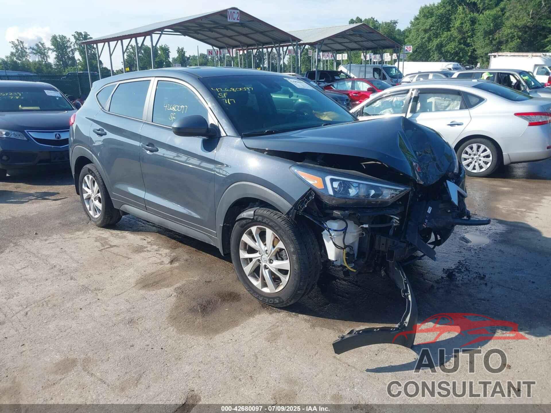 HYUNDAI TUCSON 2021 - KM8J23A41MU402797