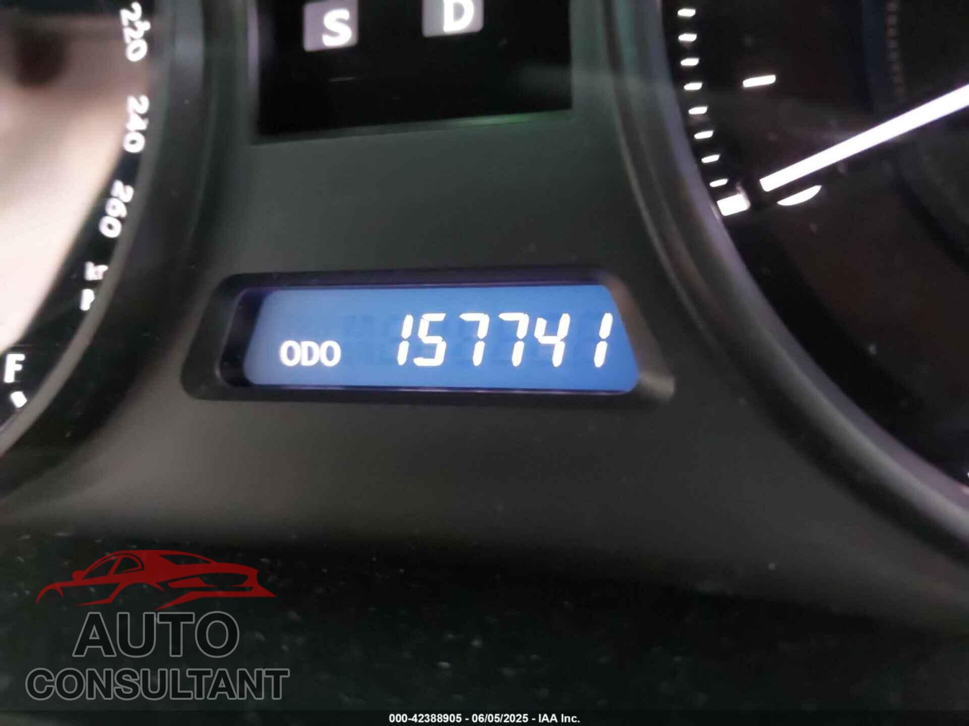 LEXUS IS 250 2010 - JTHCF5C24A2032718