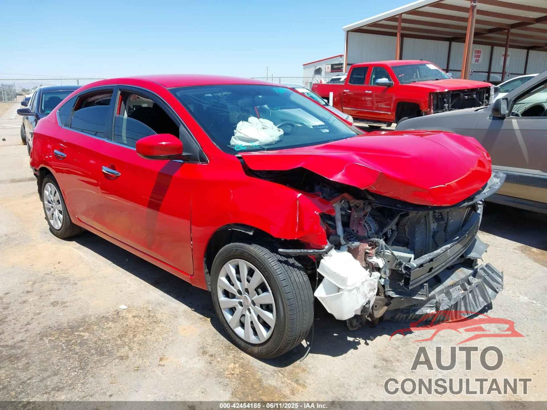 NISSAN SENTRA 2017 - 3N1AB7AP4HY299046