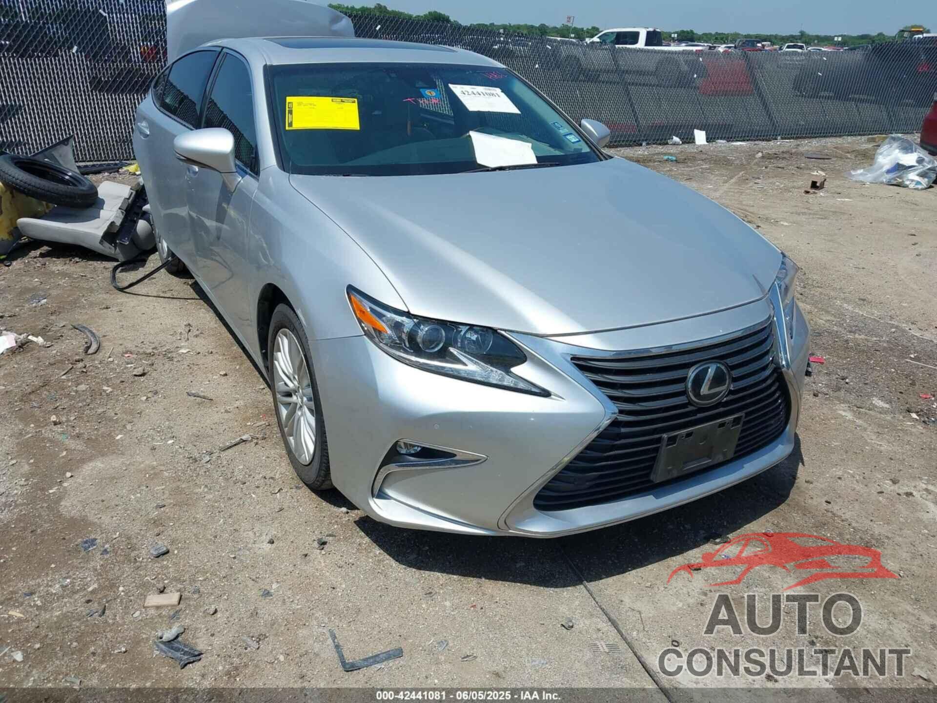 LEXUS ES 350 2016 - 58ABK1GG5GU023471