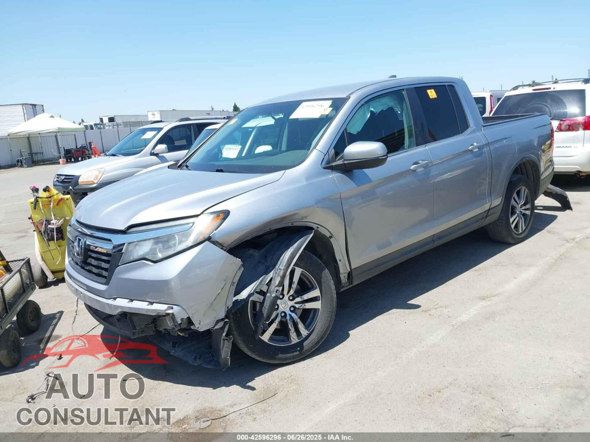 HONDA RIDGELINE 2017 - 5FPYK3F42HB017461