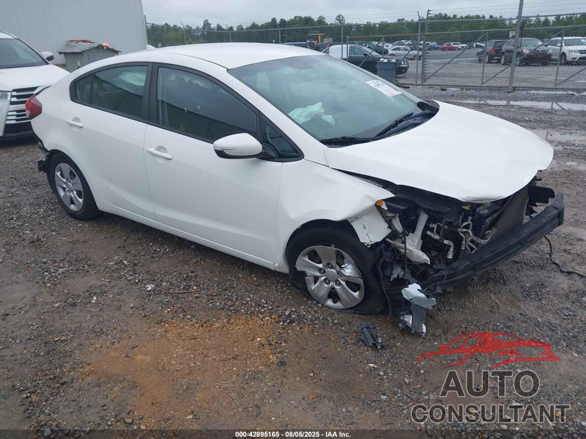 KIA FORTE 2017 - 3KPFK4A74HE099819
