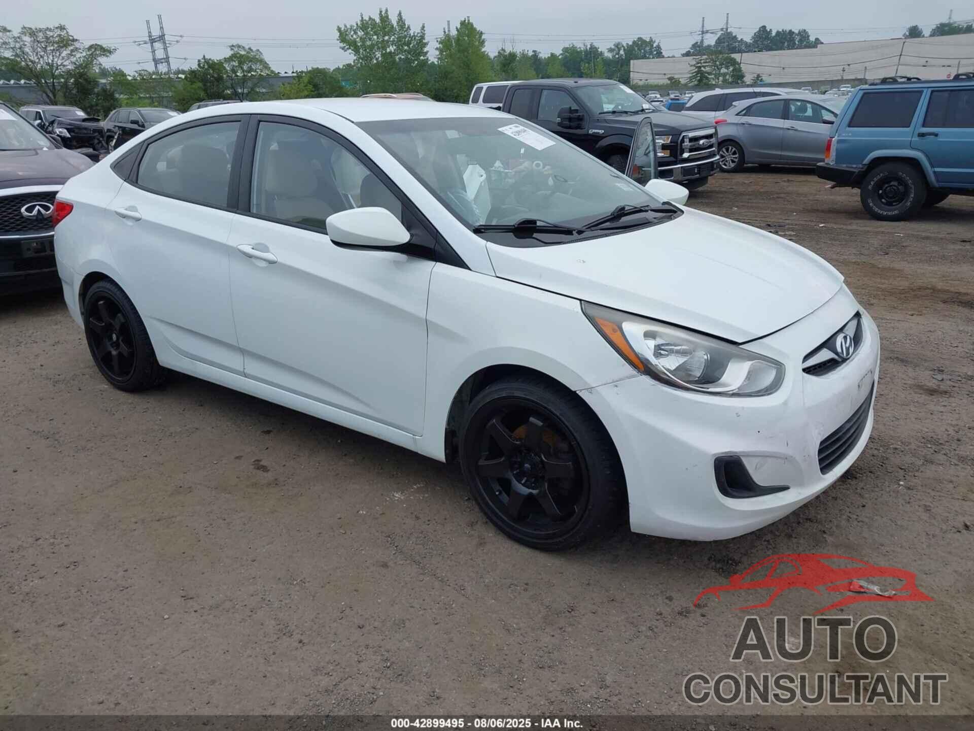 HYUNDAI ACCENT 2013 - KMHCT4AE9DU488929
