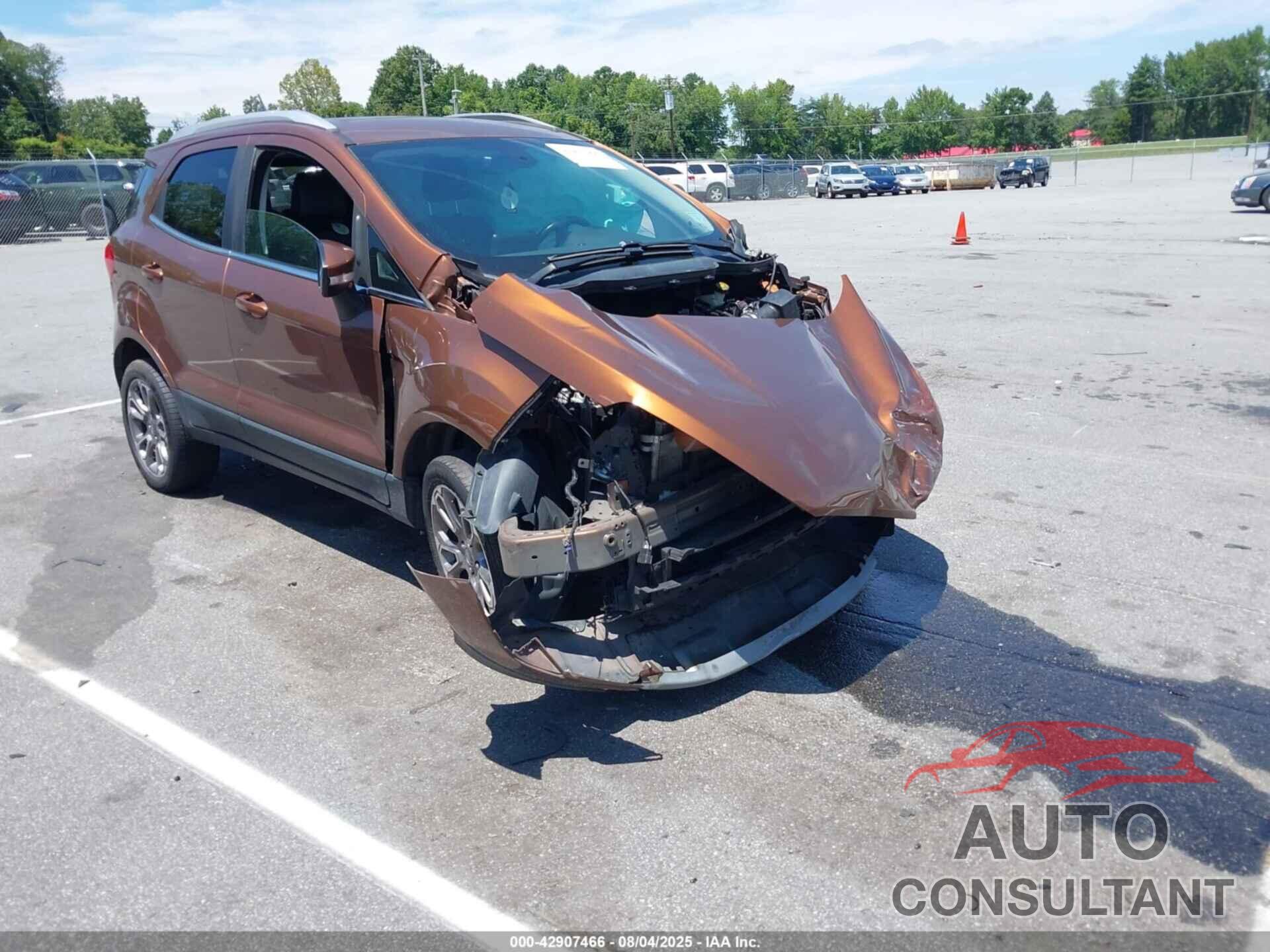 FORD ECOSPORT 2019 - MAJ6S3KL1KC294304