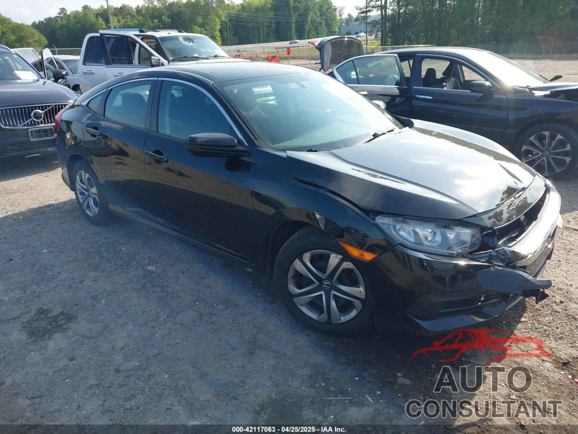 HONDA CIVIC 2017 - 19XFC2F59HE207568