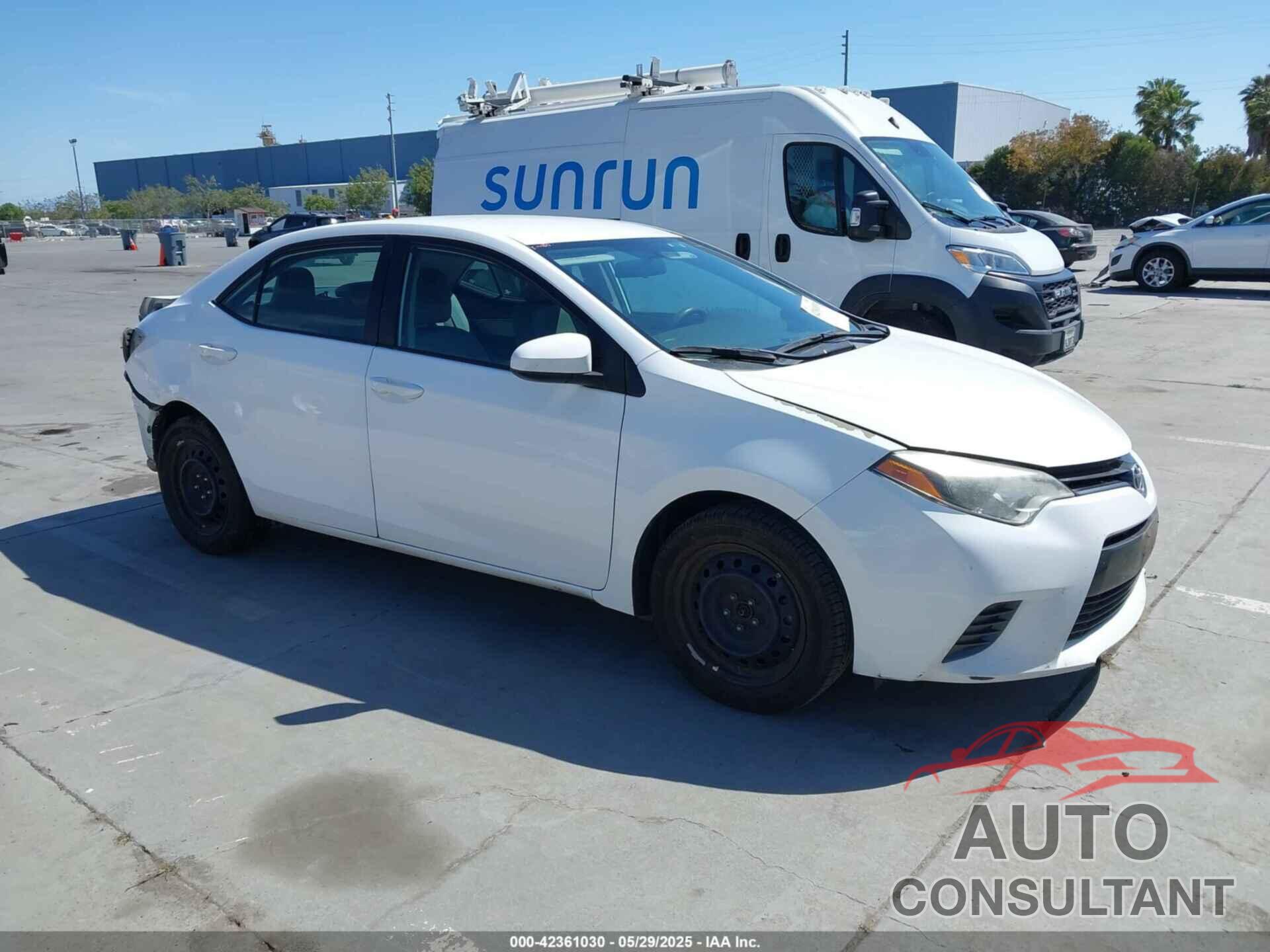 TOYOTA COROLLA 2016 - 5YFBURHE3GP460321