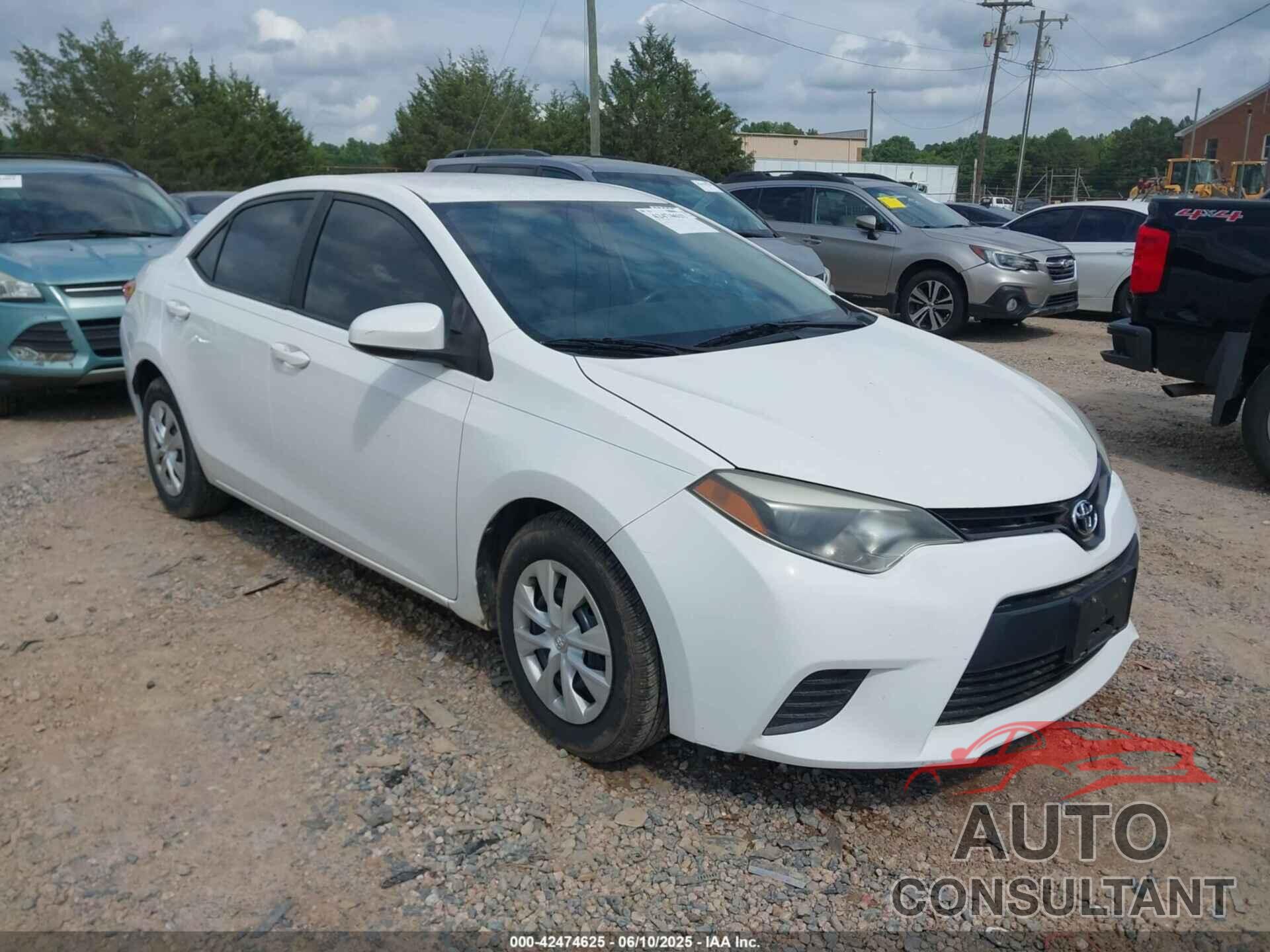 TOYOTA COROLLA 2014 - 2T1BURHE0EC033546