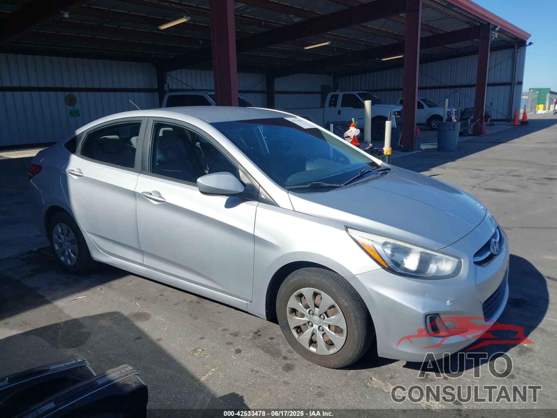 HYUNDAI ACCENT 2015 - KMHCT4AEXFU884032