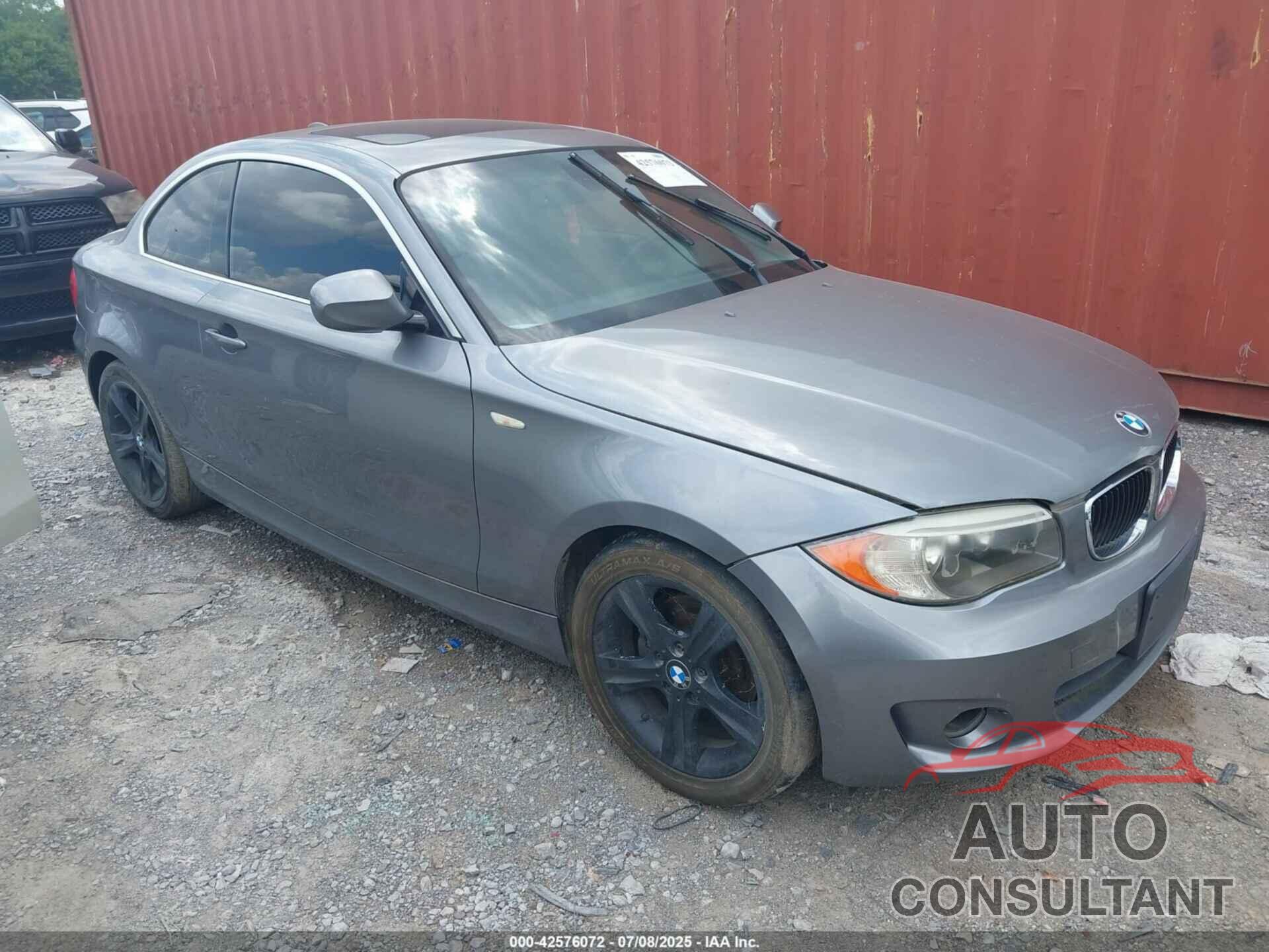 BMW 128I 2012 - WBAUP9C56CVL90938