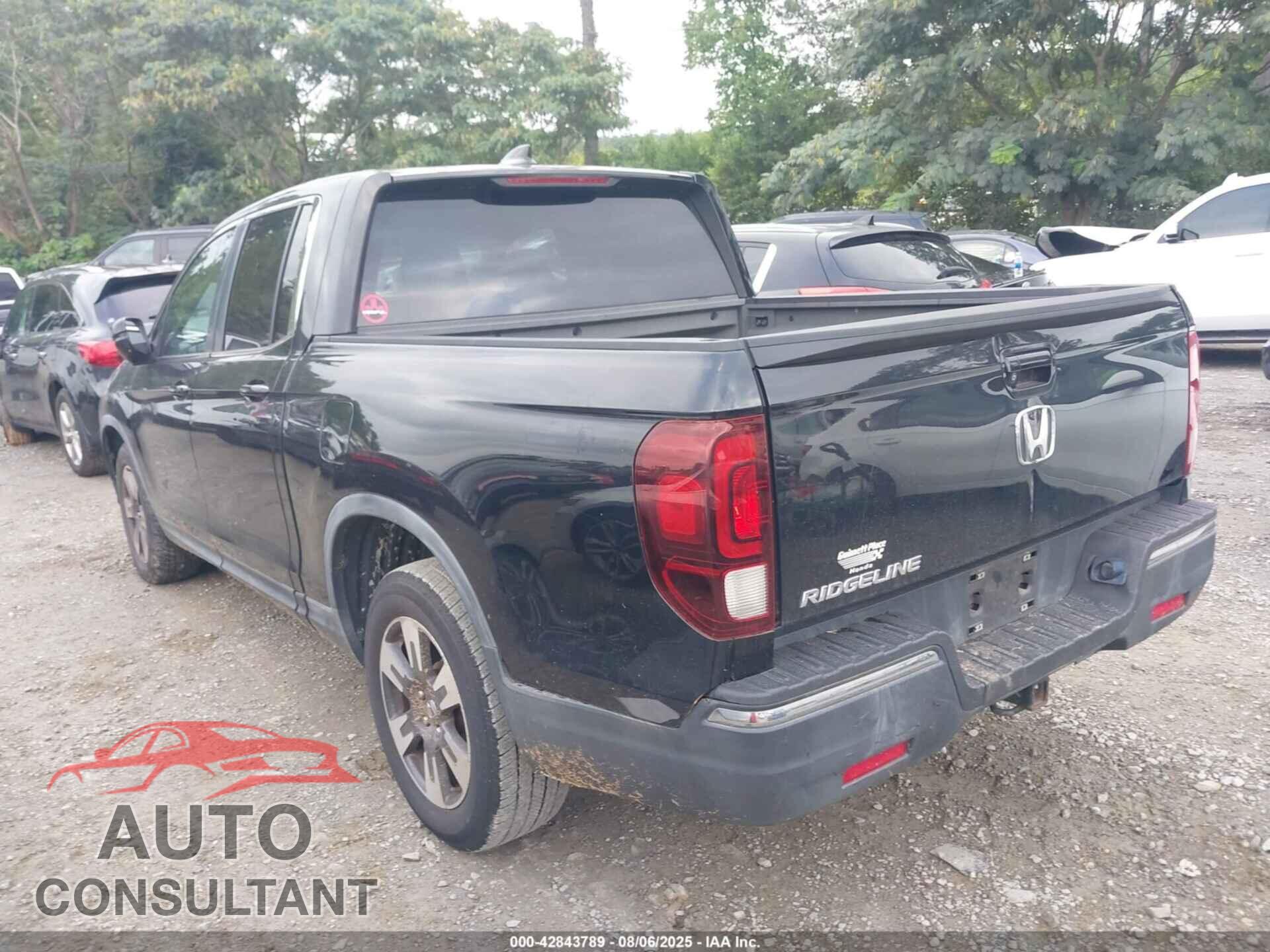 HONDA RIDGELINE 2017 - 5FPYK2F54HB011342