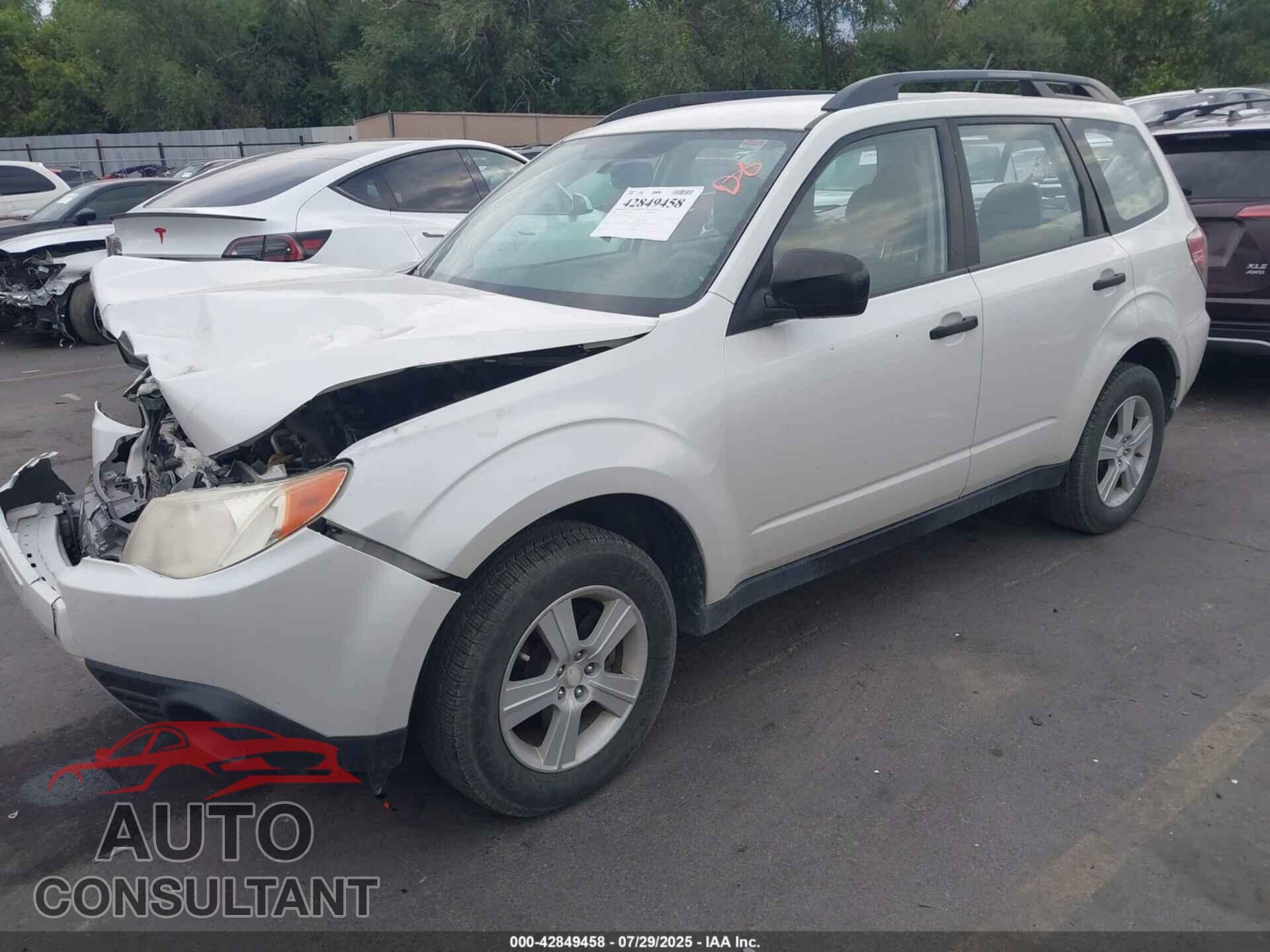 SUBARU FORESTER 2010 - JF2SH6BC1AH912331