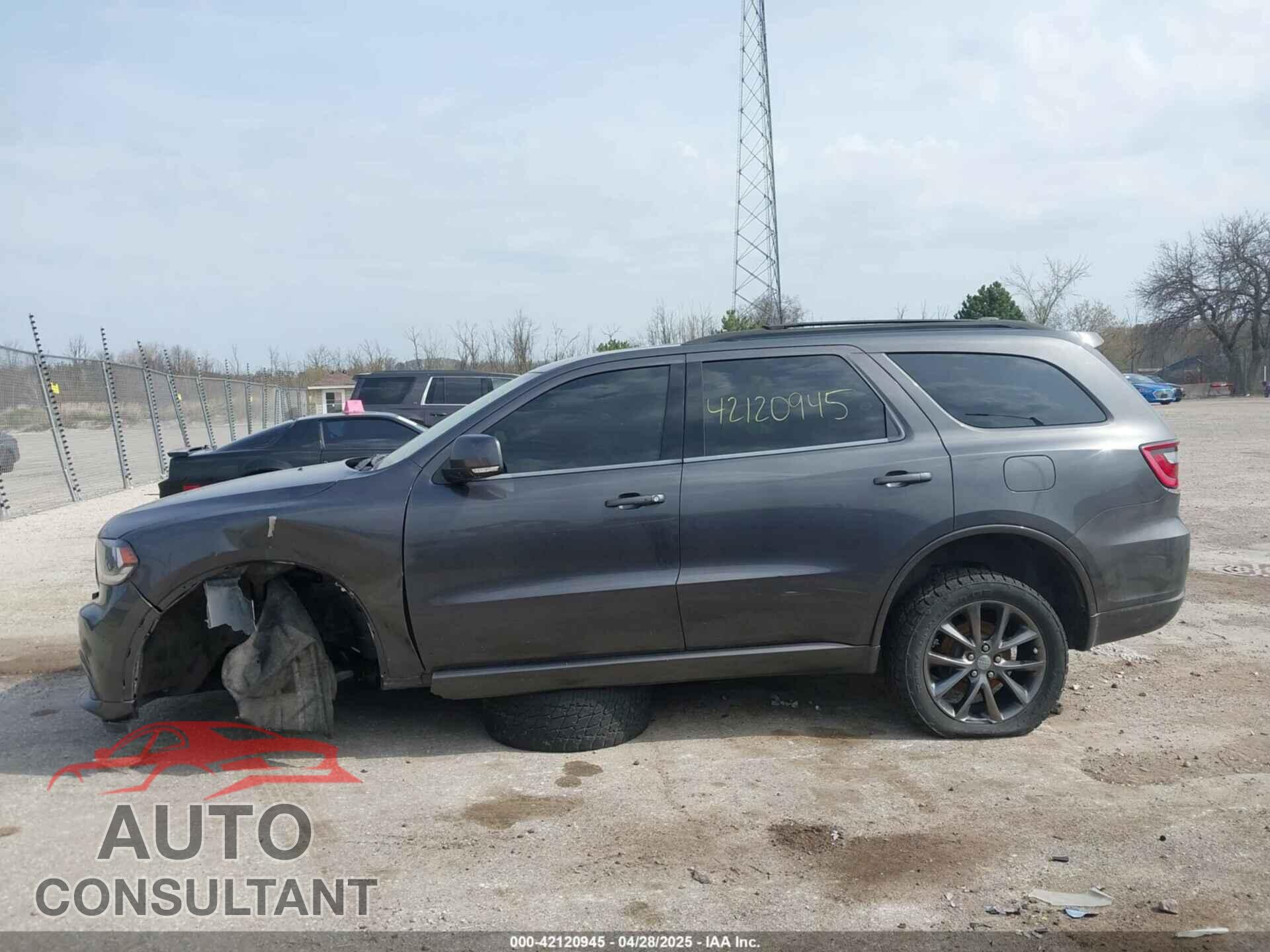 DODGE DURANGO 2017 - 1C4RDJDG2HC630010