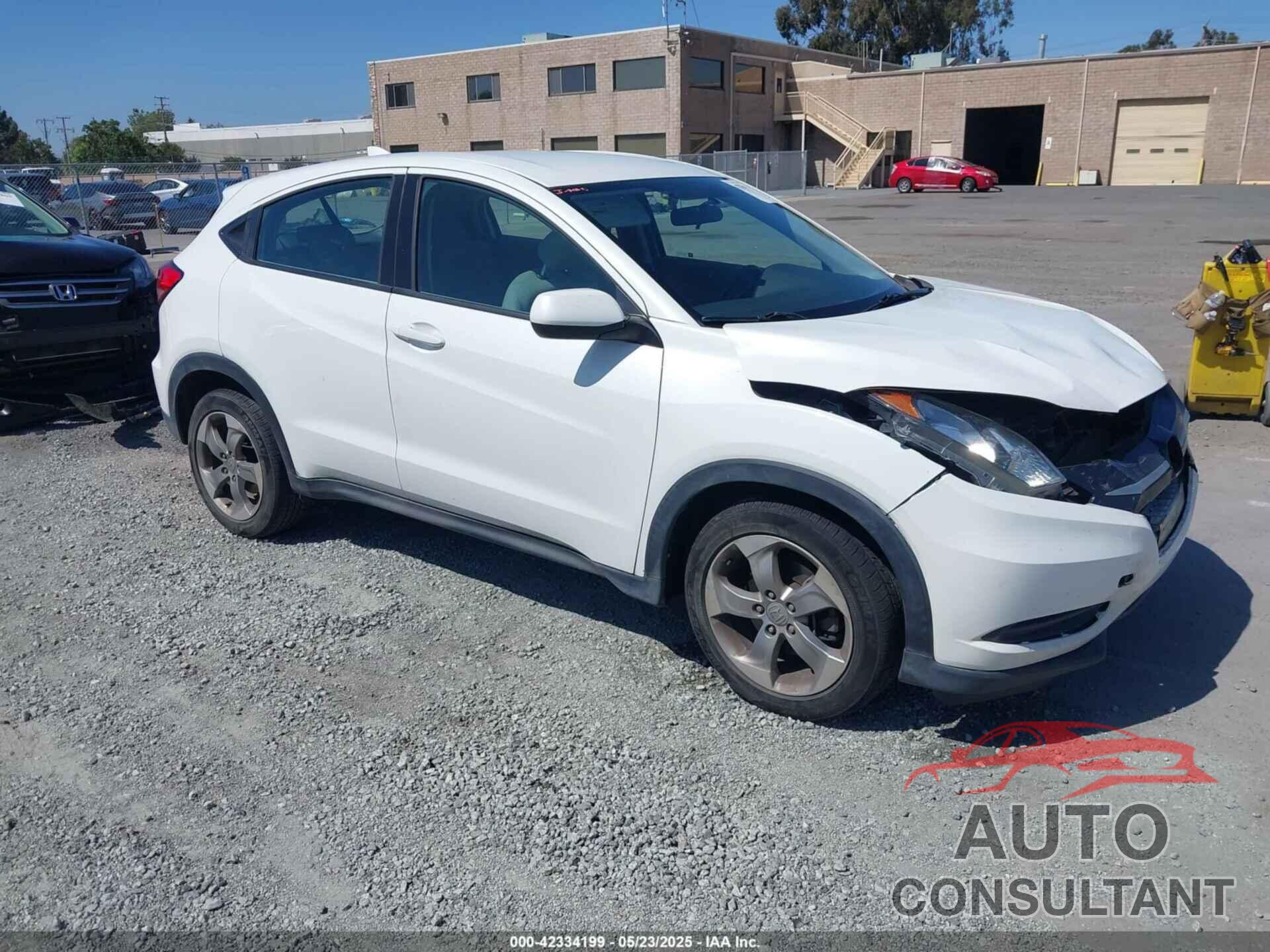 HONDA HR-V 2016 - 3CZRU6H31GM768181